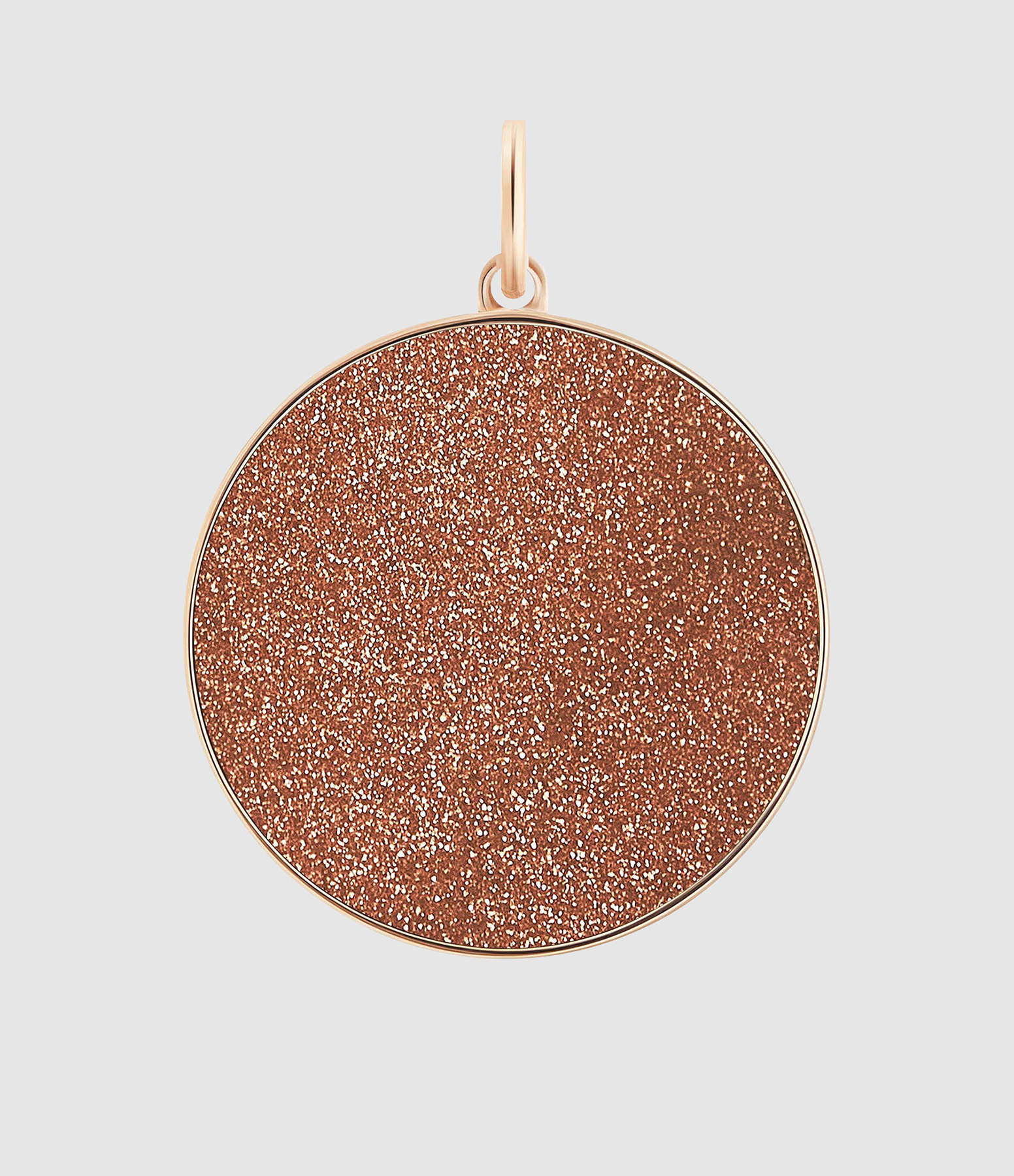 Pendentif Jumbo Ever Gold Sandstone Or Rose