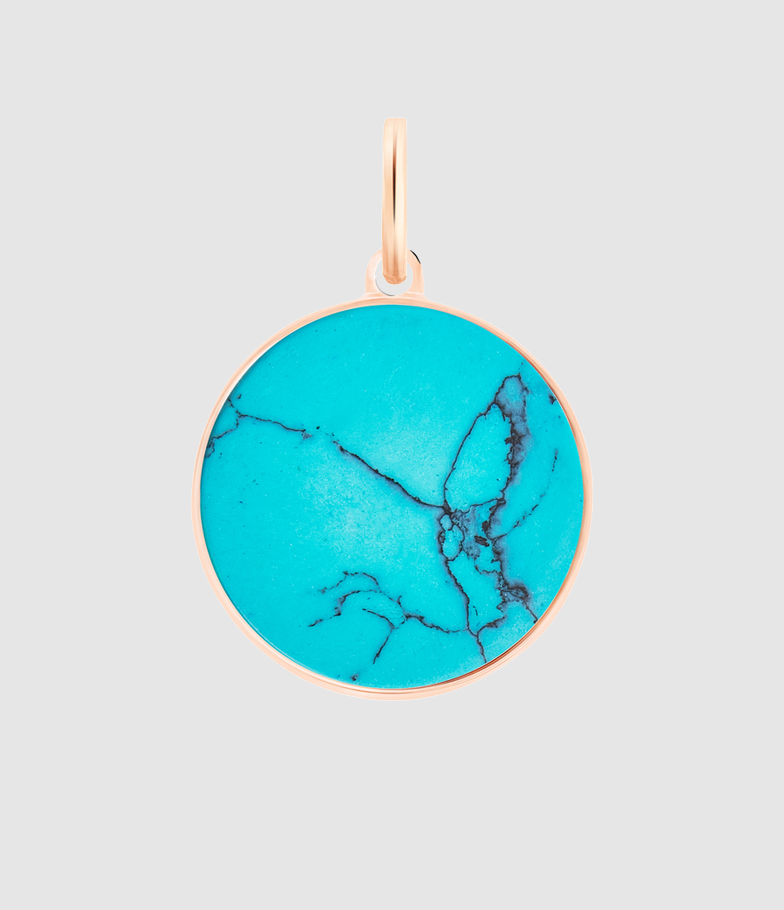 Pendentif Ever Turquoise Or Rose