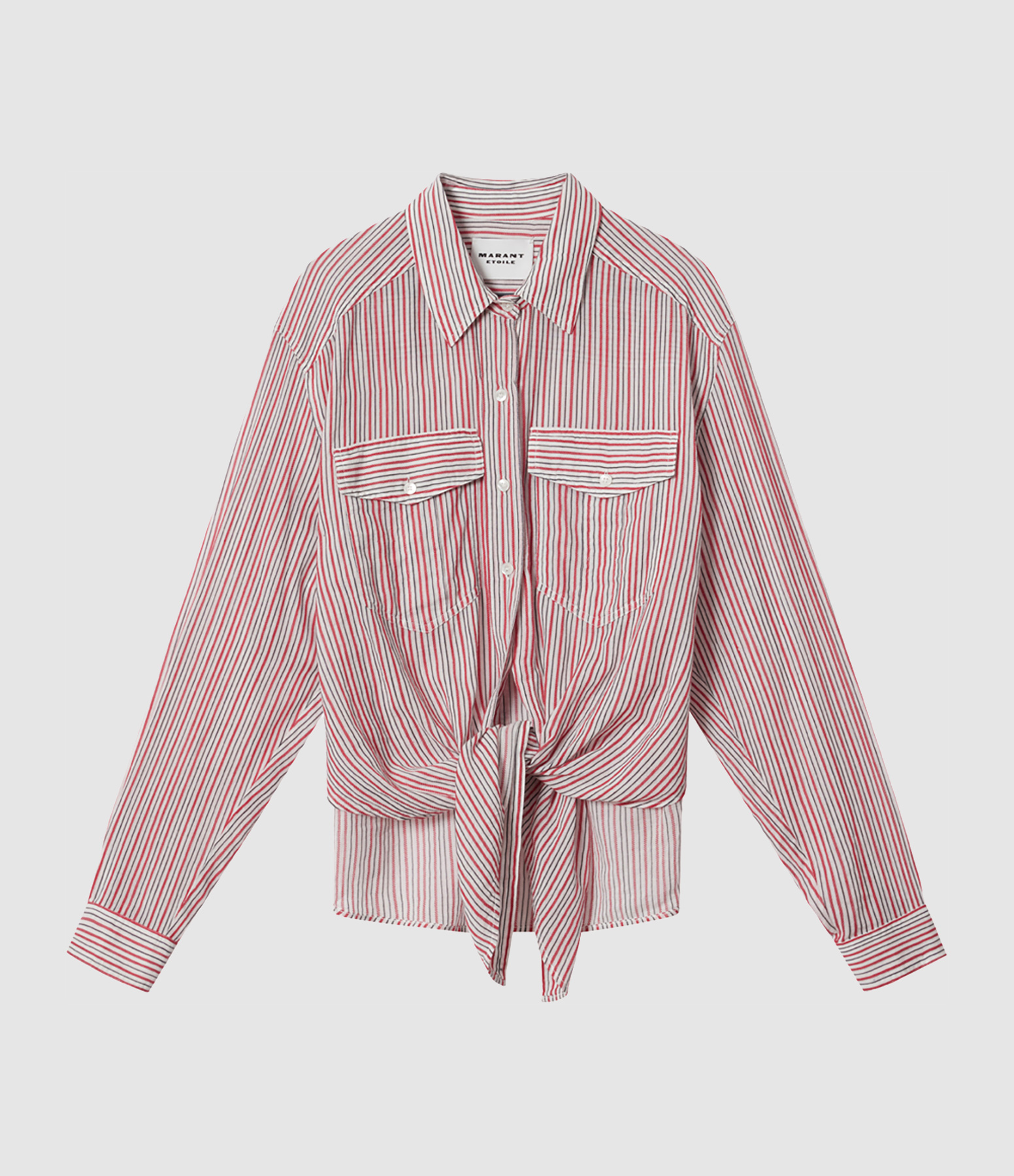 Chemise Nath Ecru Red