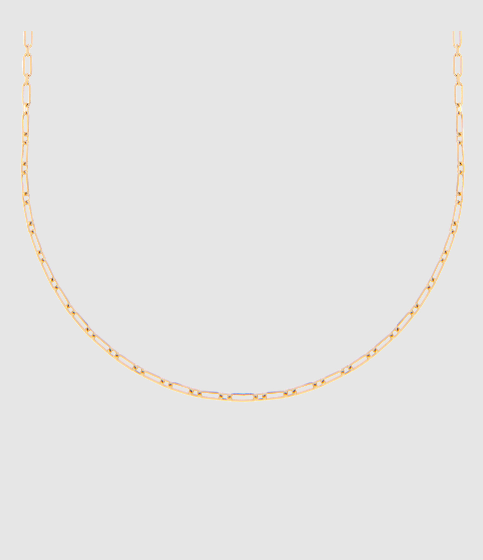 Chaîne 9 Carats Or Jaune 50 cm