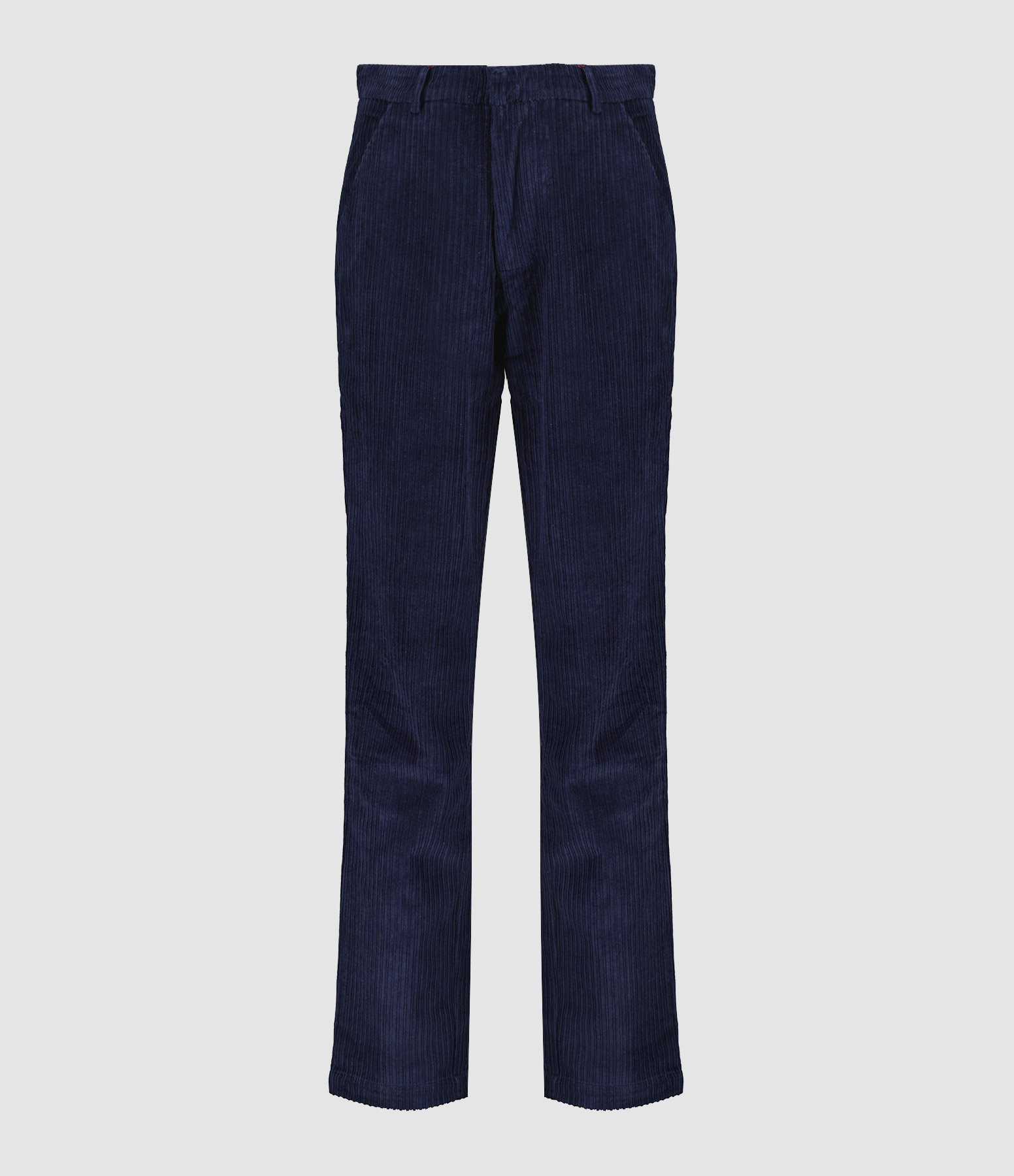 Pantalon Harry Coton Velours Bleu Marine