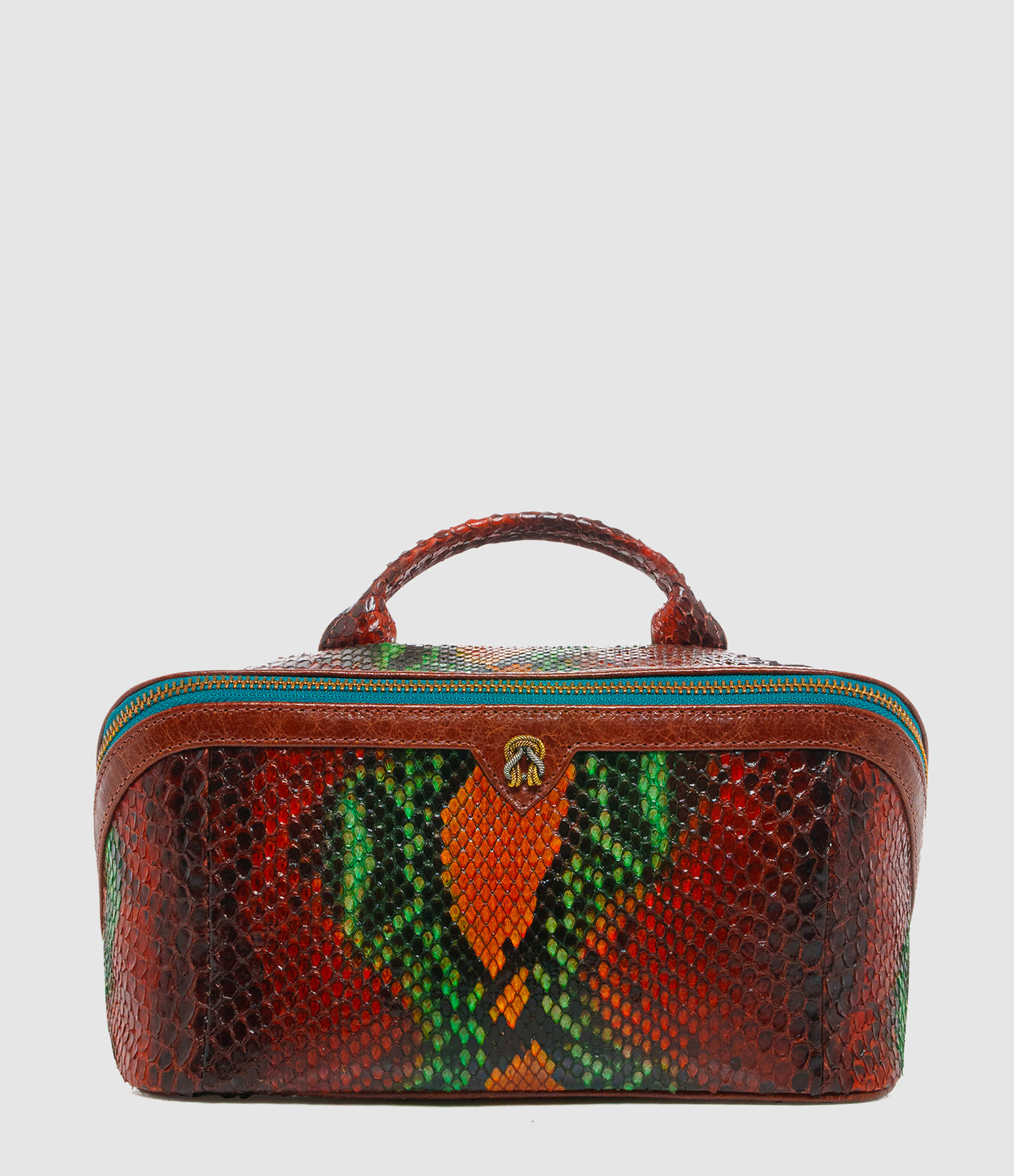 Trousse Charlotte Python Oasis