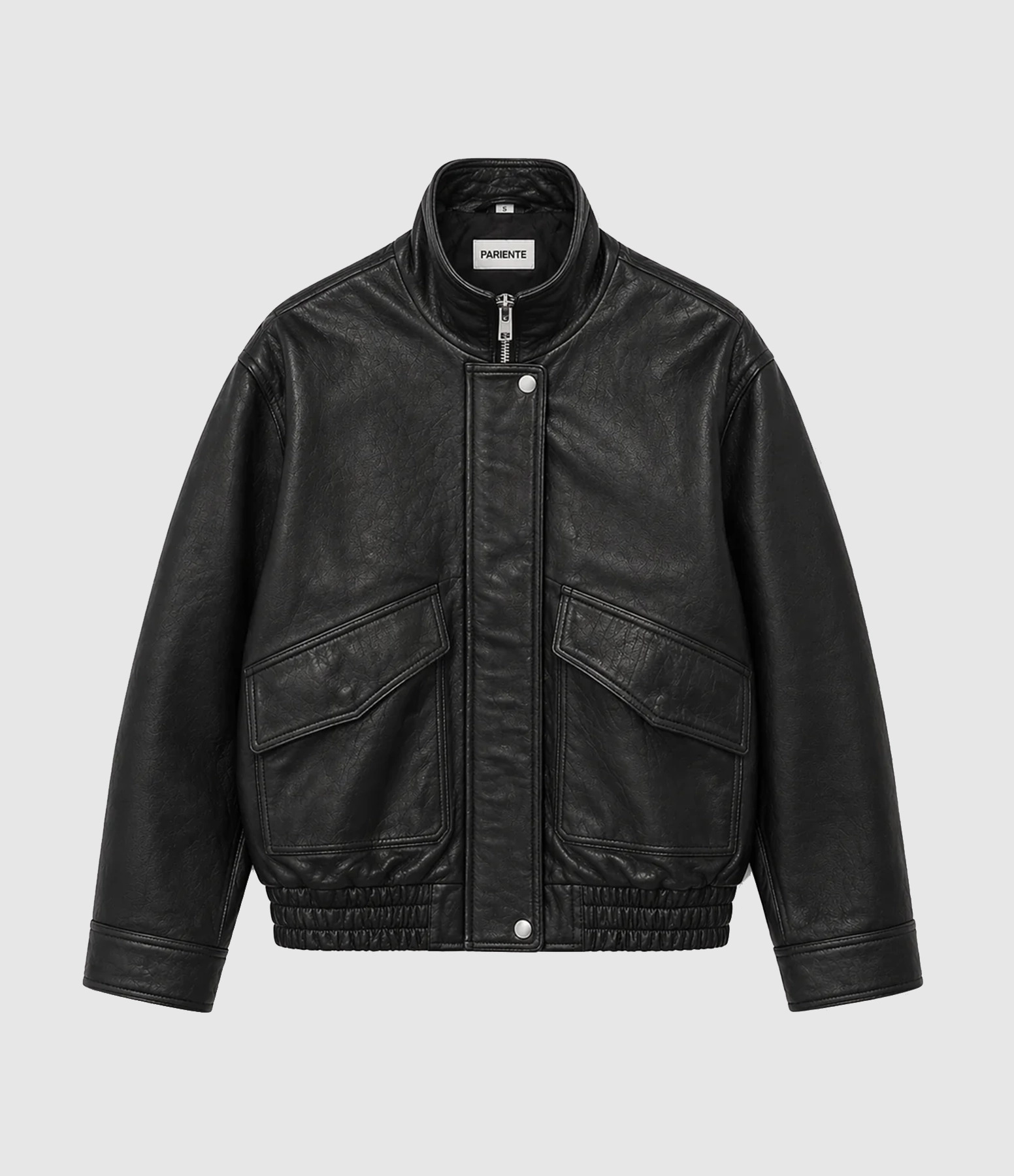 Veste Cuir Flow Black