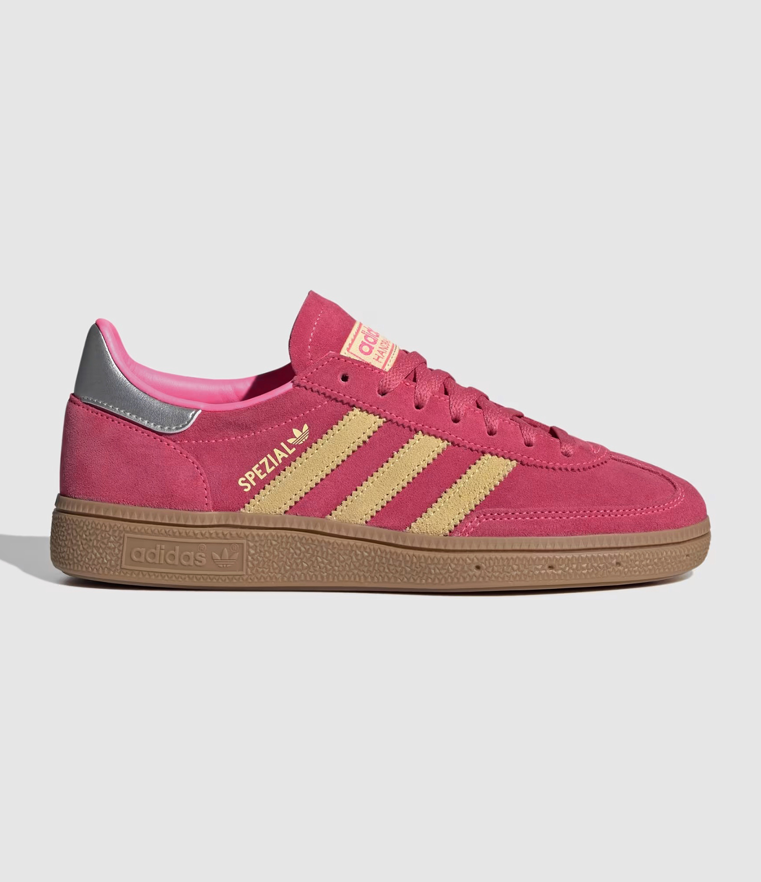 Baskets Handball Spezial Rose, Jaune Pâle, Argenté