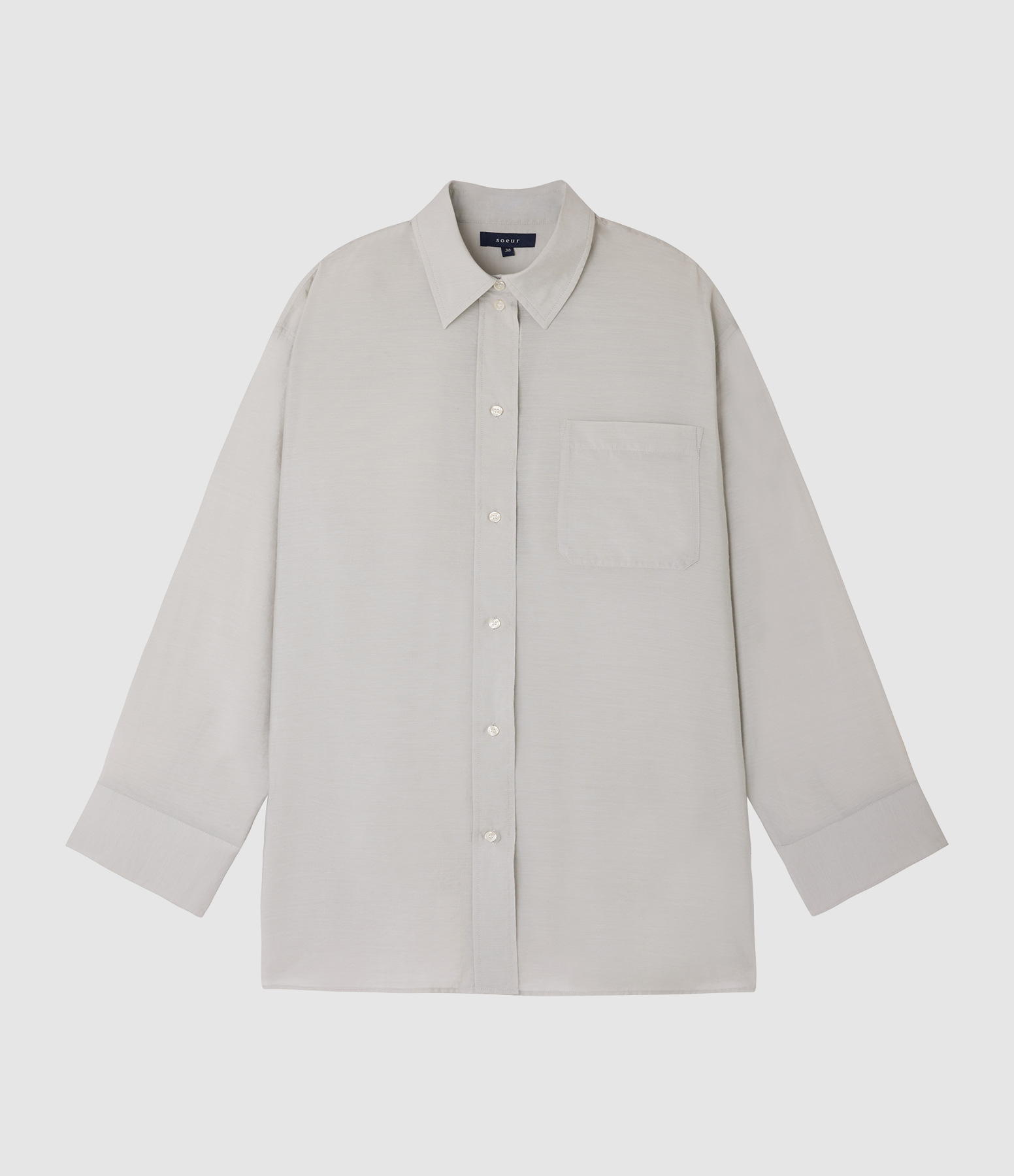 Blouse Francesca Gris Clair
