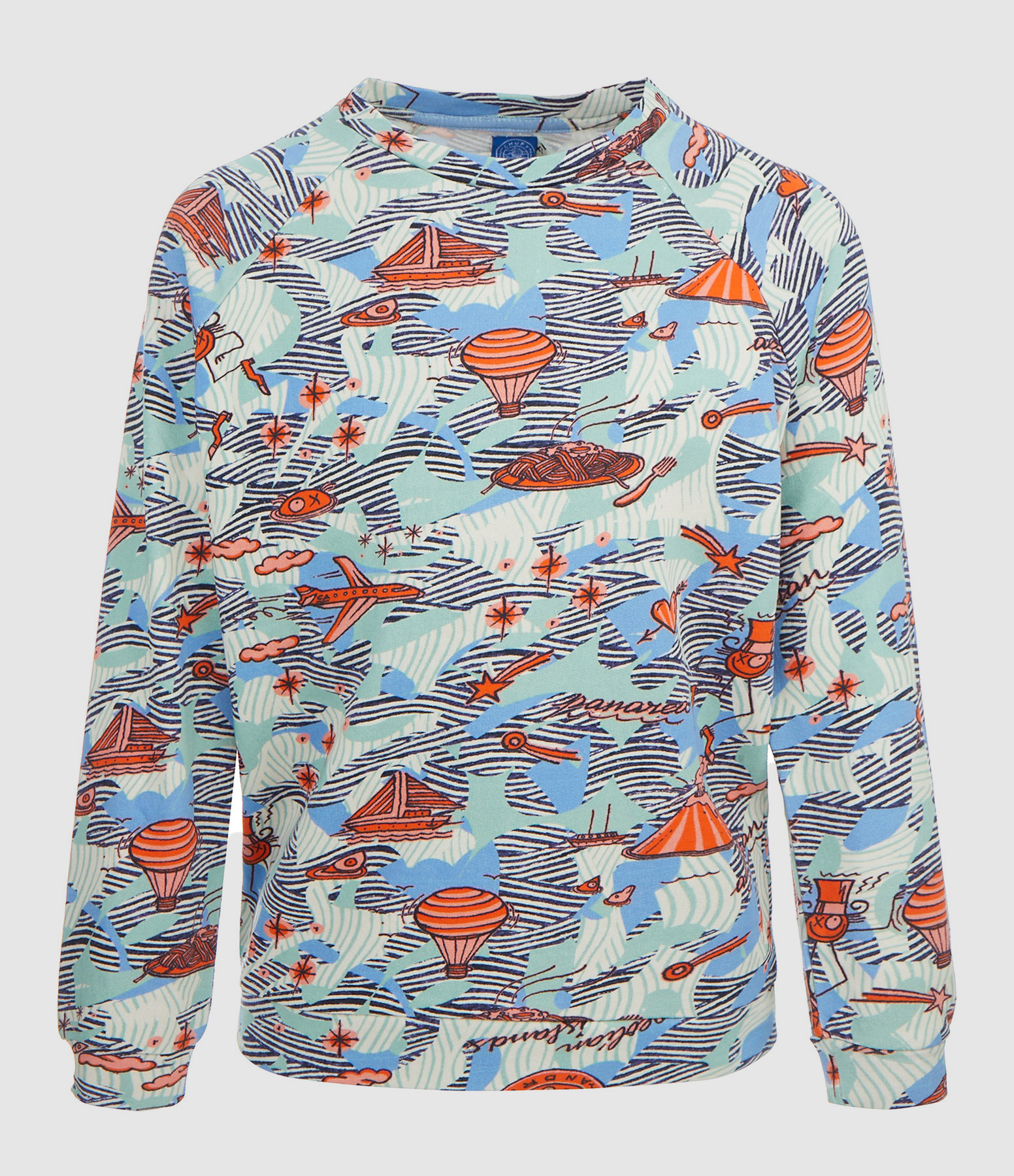 Pull Lipari Coton Imprimé, Collaboration Chufy x André