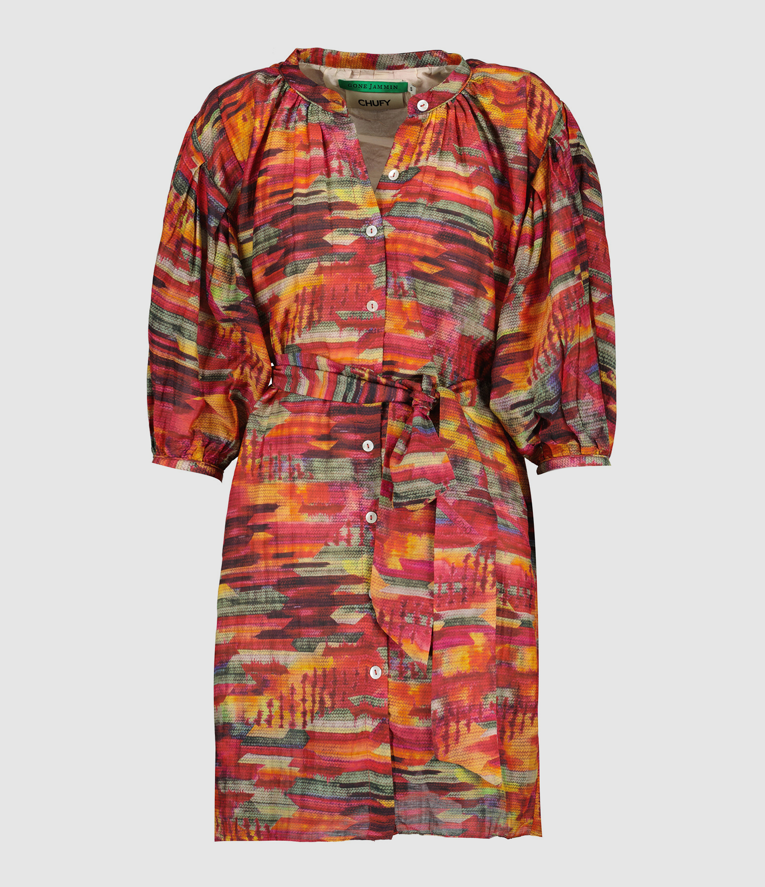 Robe Mini Ziggy Coton Rouge