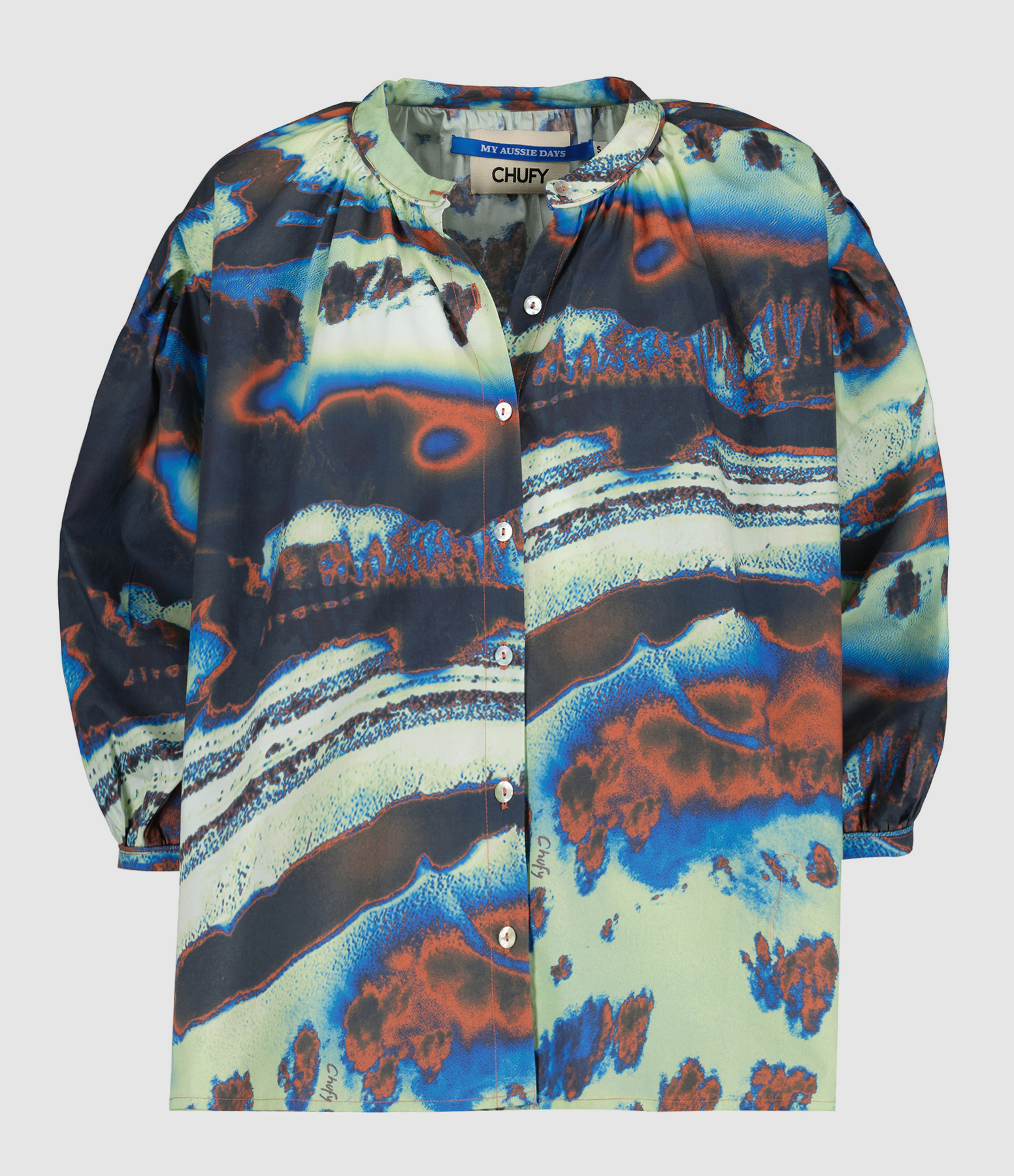 Chemise Nora Coton Multicolore