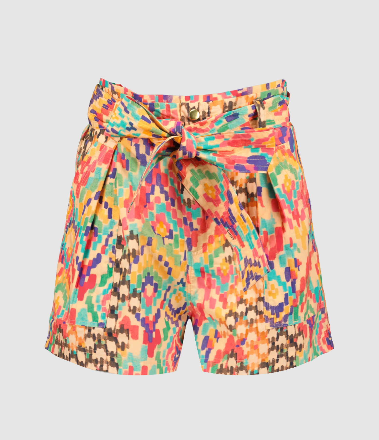Short Nino Coton Organique Abricot