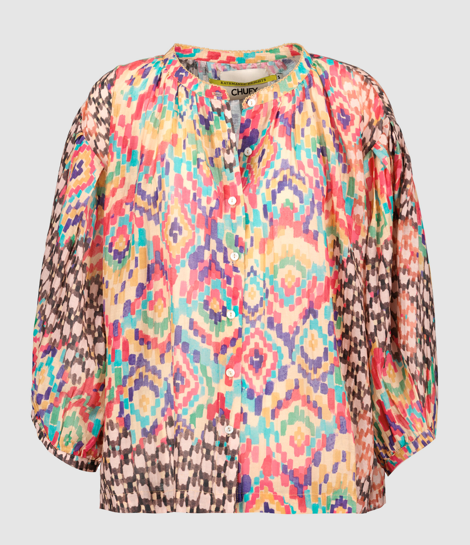 Blouse Nora Coton Multicolore