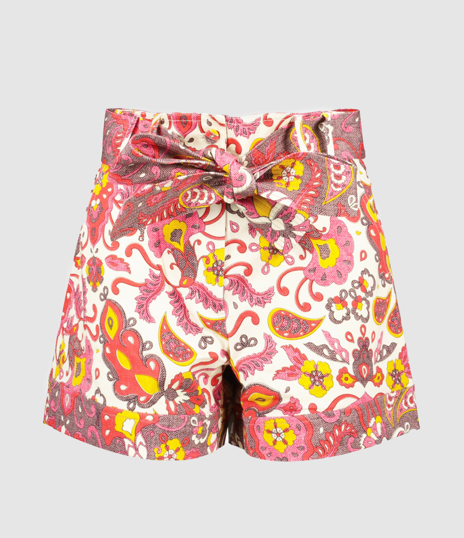 Short Ingrid Paisley Cream