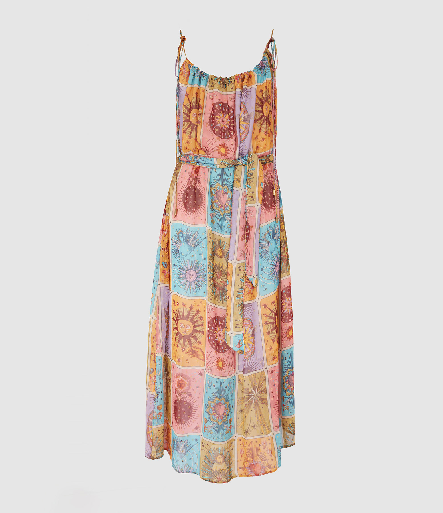 Robe Longue Rain Maxi Sundance Coton Coral