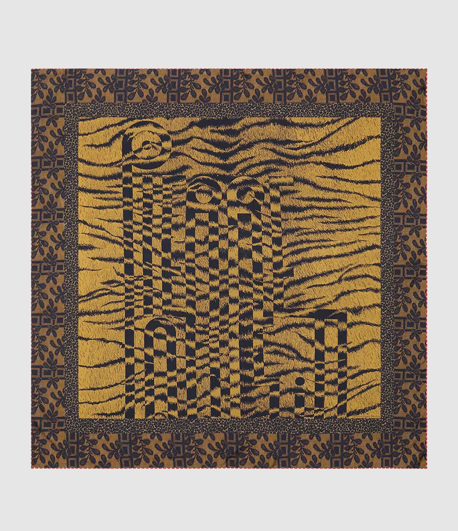 Foulard Cialda Soie 90x90 Multicolore