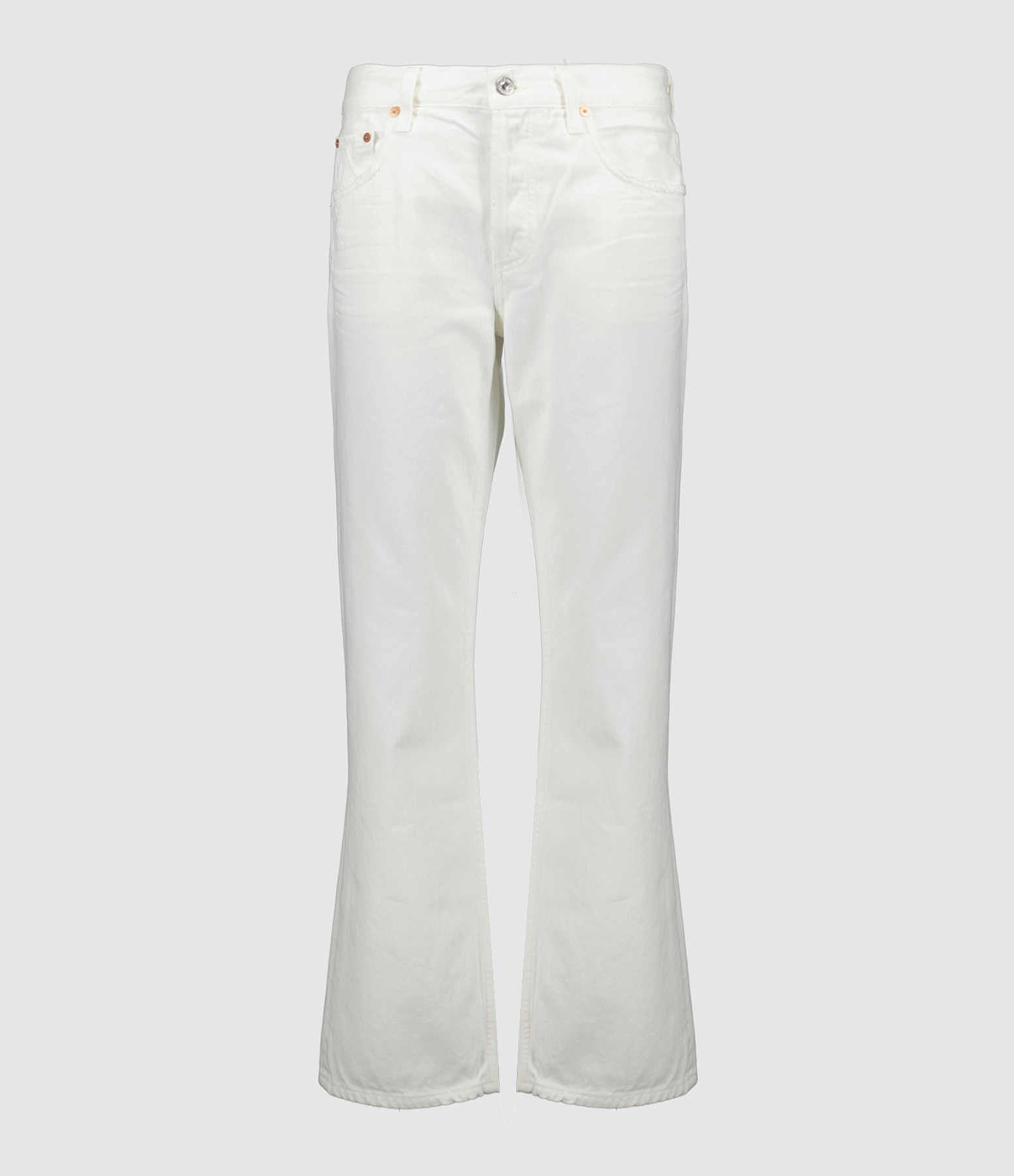 Jean Neve Low Slung Relaxed Blanc