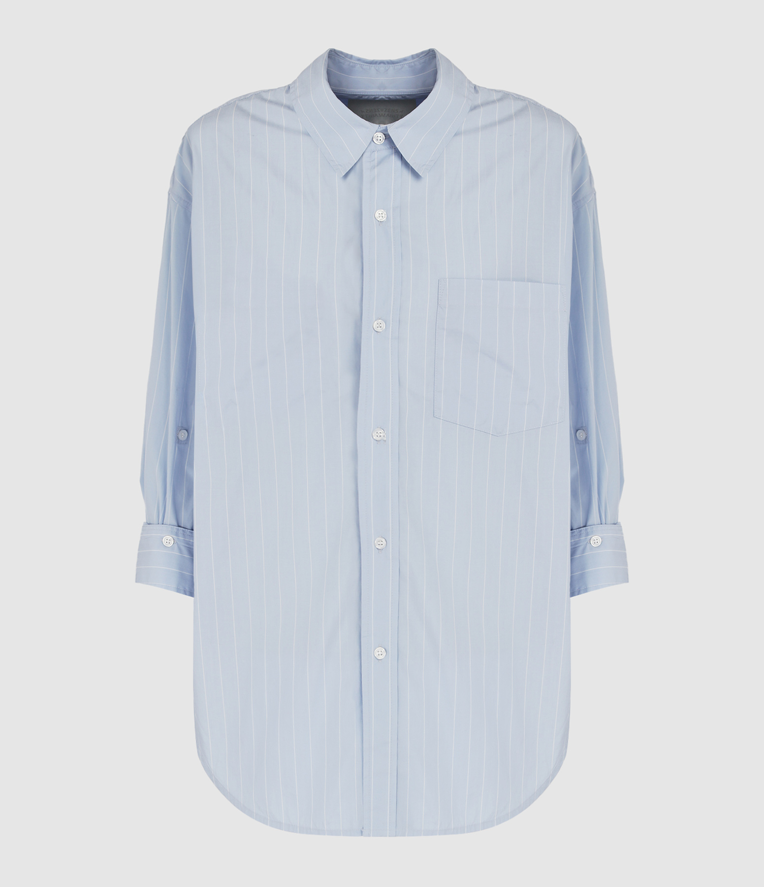 Chemise Kayla Coton Rayures Bleu