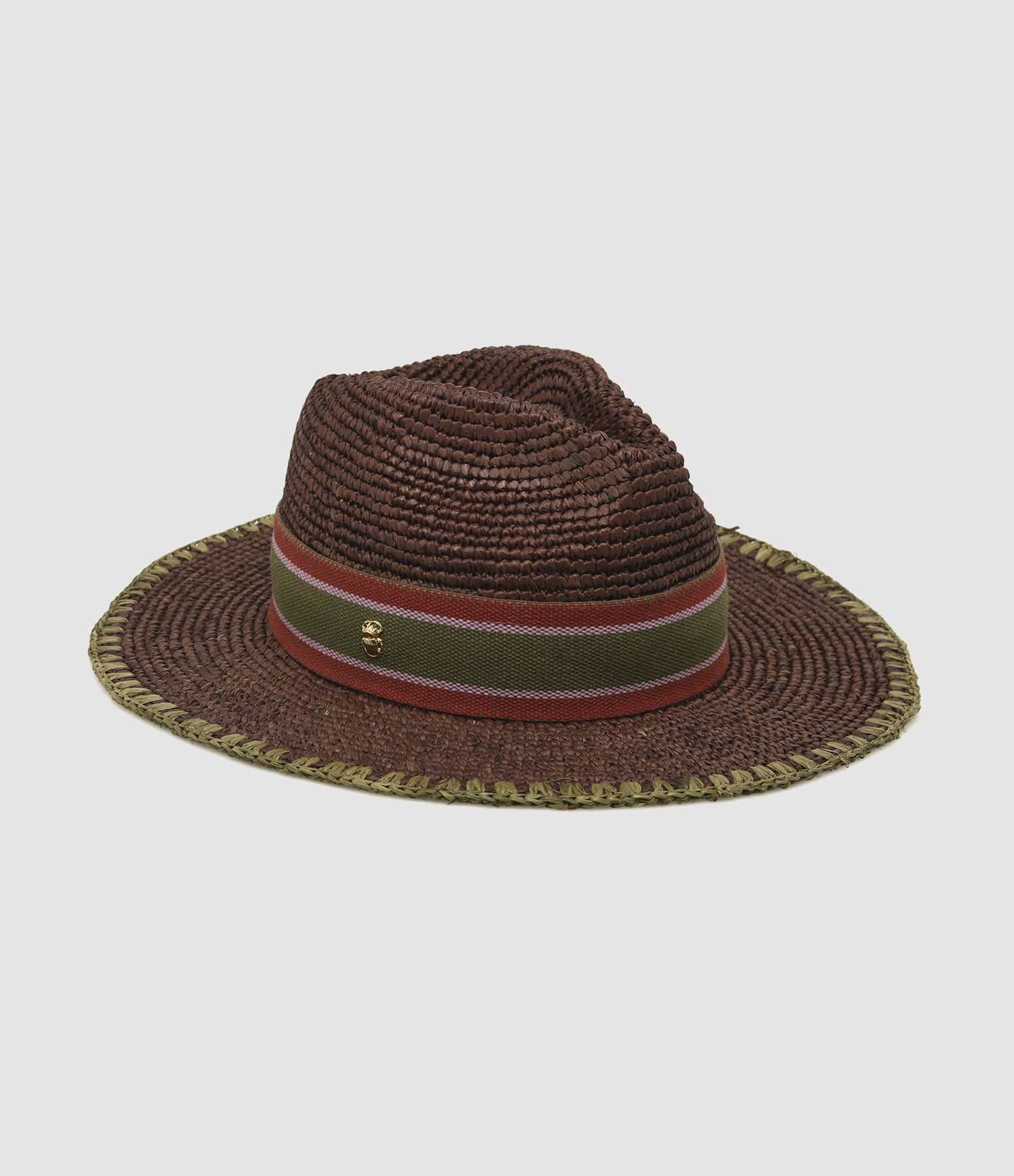 Chapeau Fedora Raphia Thymaroise