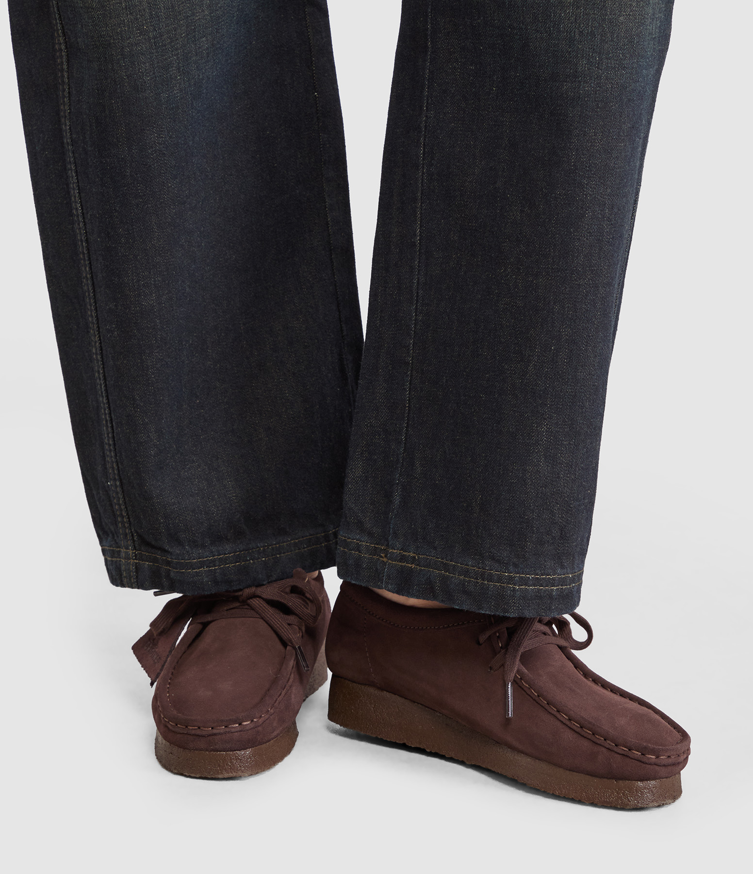 Mocassins Wallabee Chocolate Suede