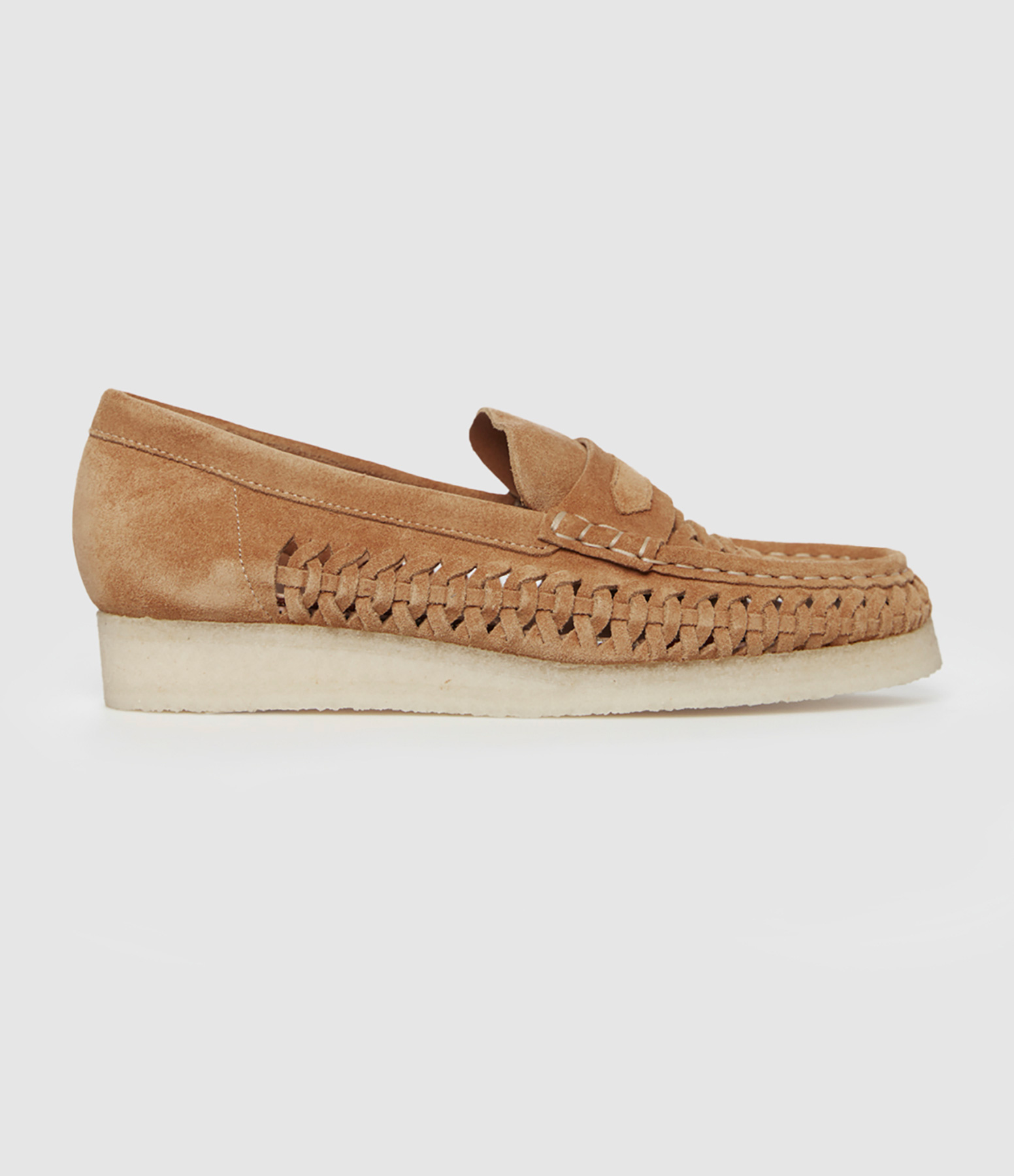 Mocassins WBLoafer Weave Tan