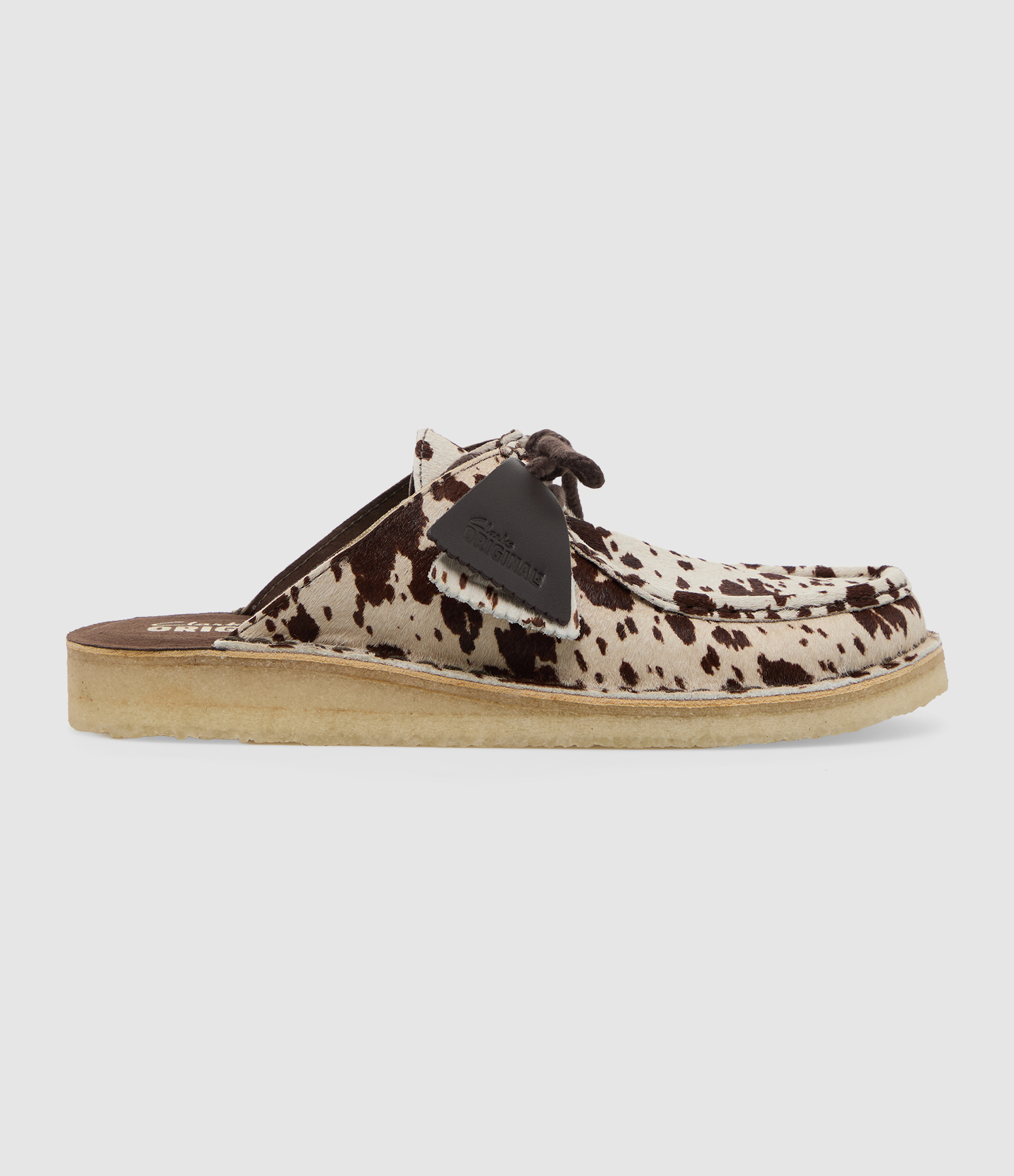 Mocassins Dsrtnomad Mule Brown Cow Print