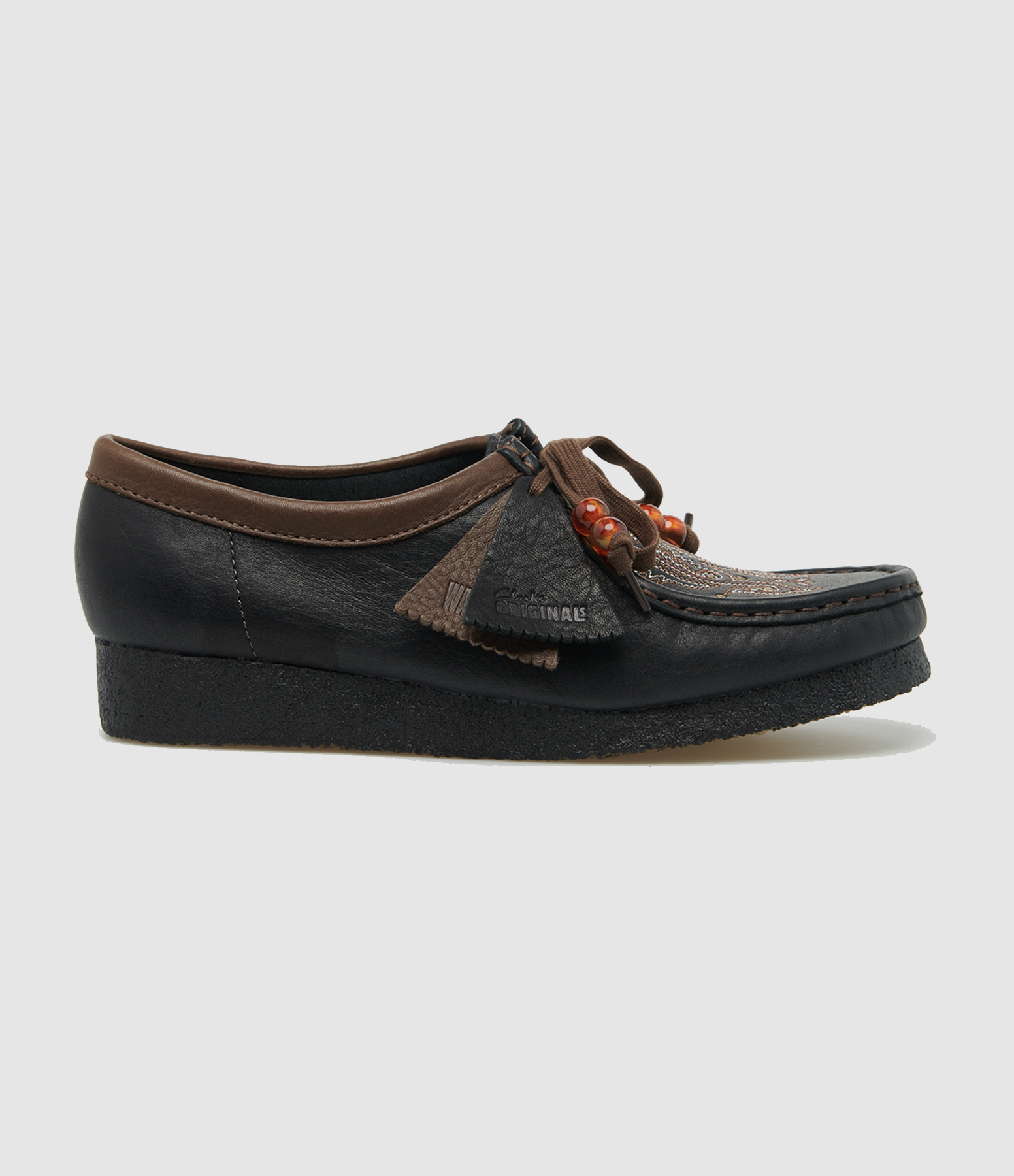 Mocassins Wallabee Black Interest