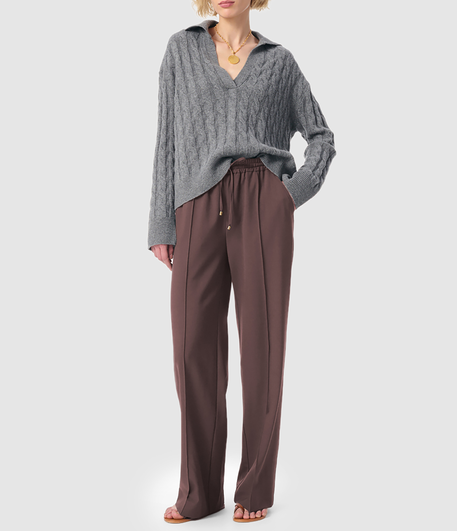 Pantalon Cliff Chocolat