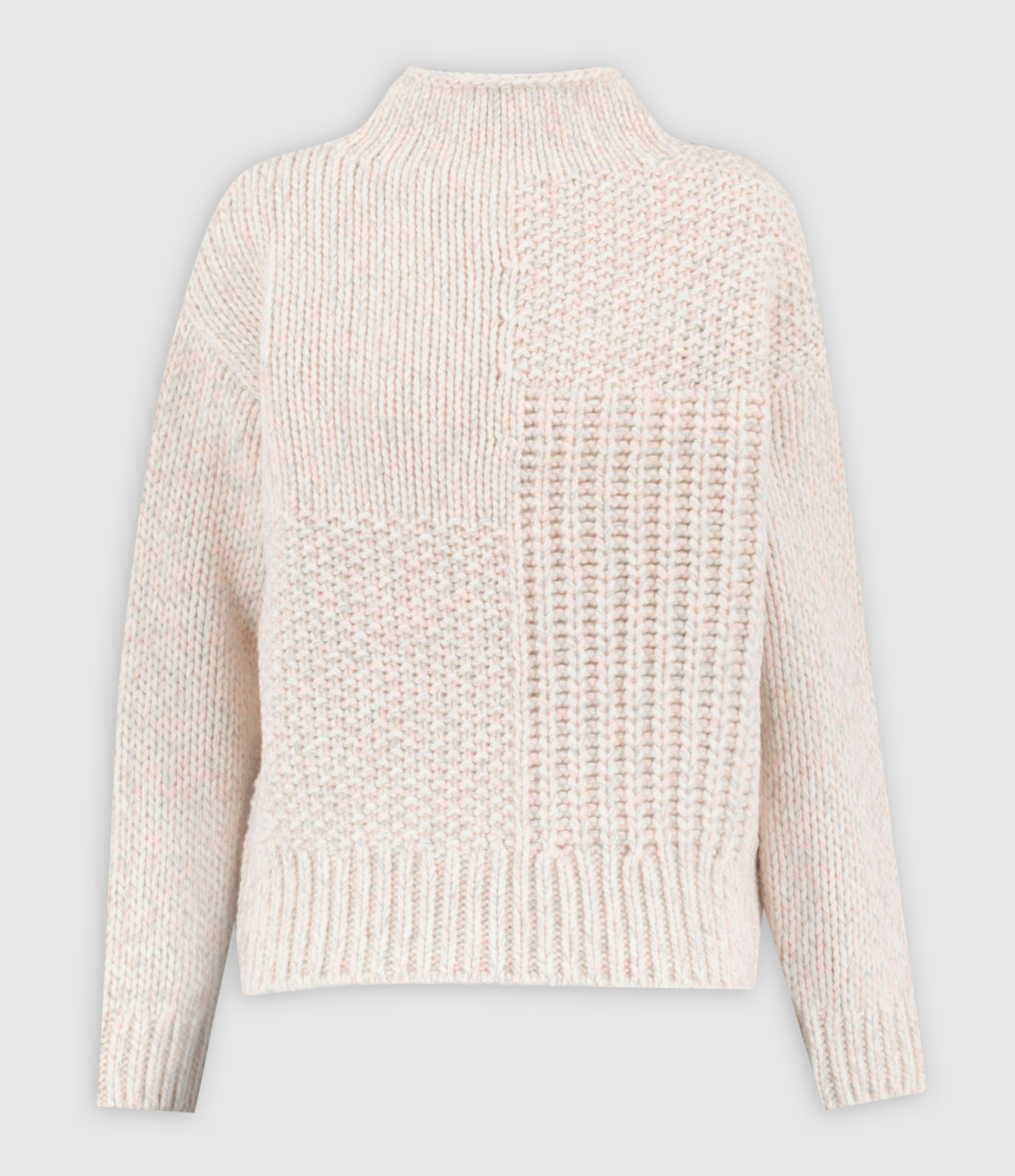 Pull Mock Neck English Rose