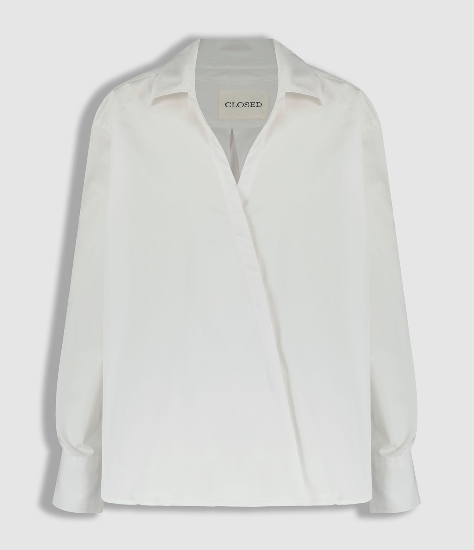Chemise Asymmetric White