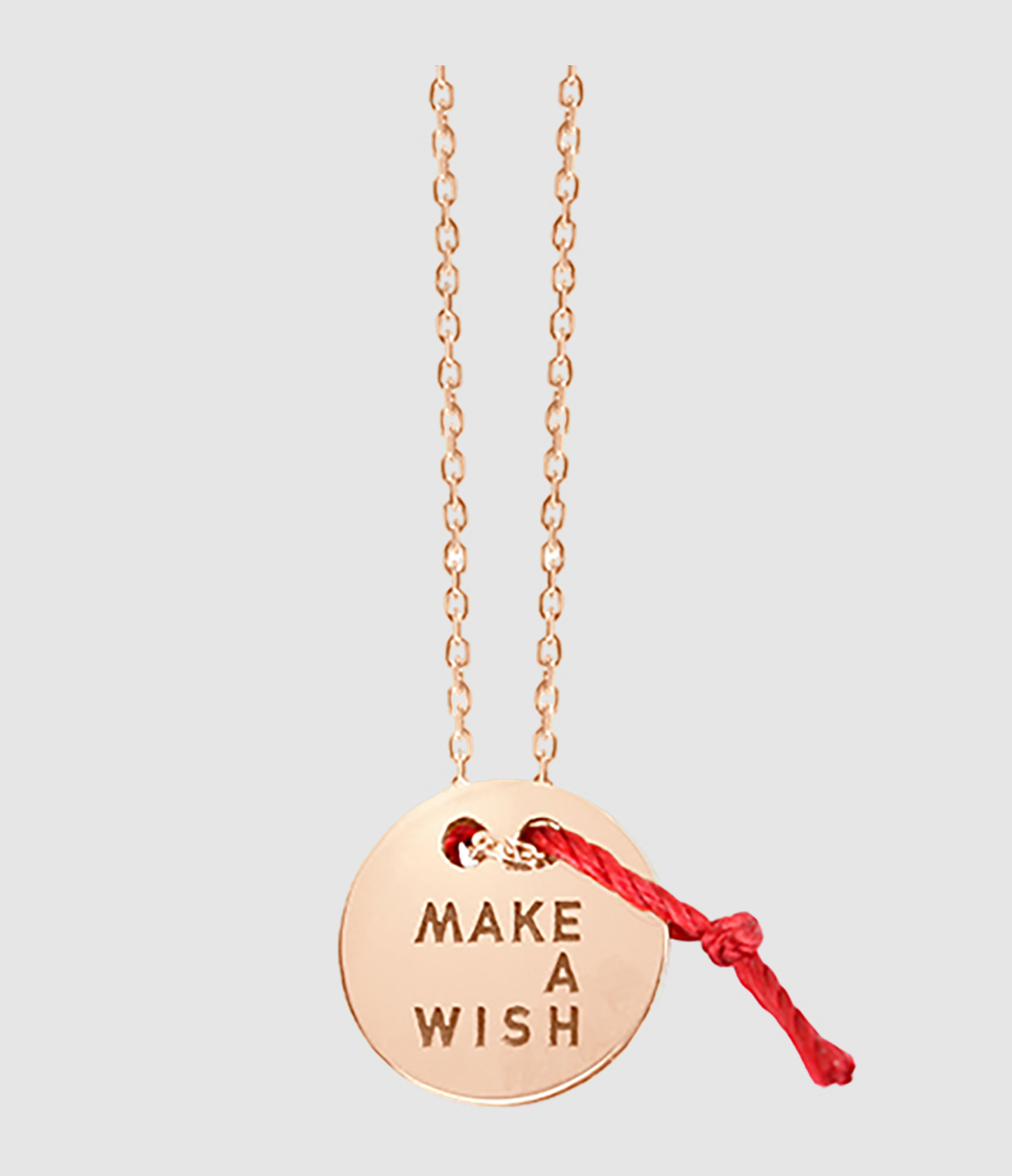 Collier Make a Wish Or Rose