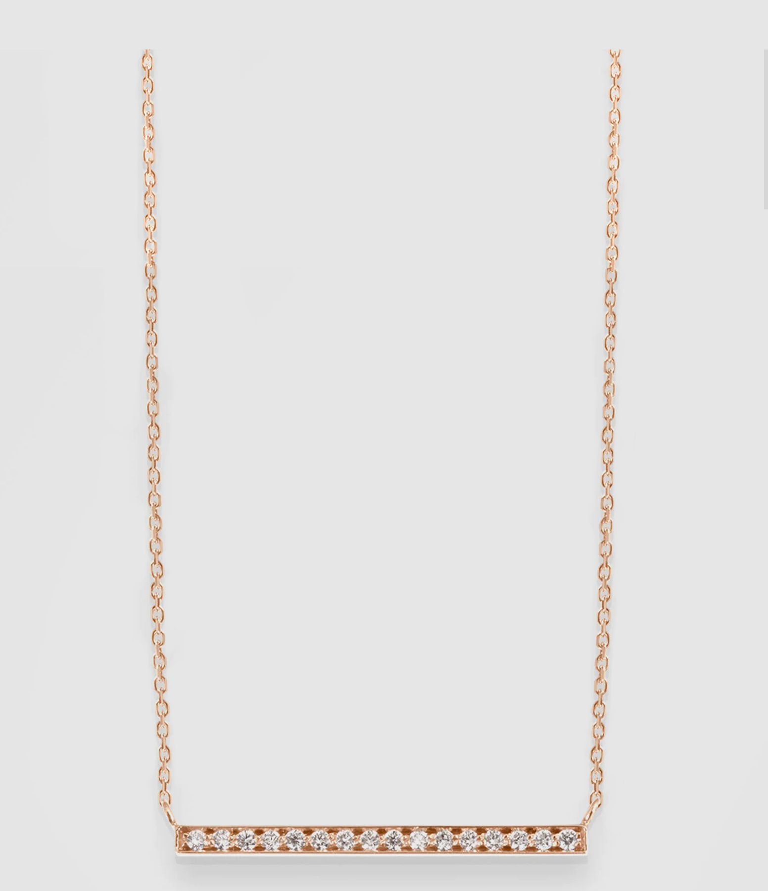 Collier Medellin GM Diamants Or Rose