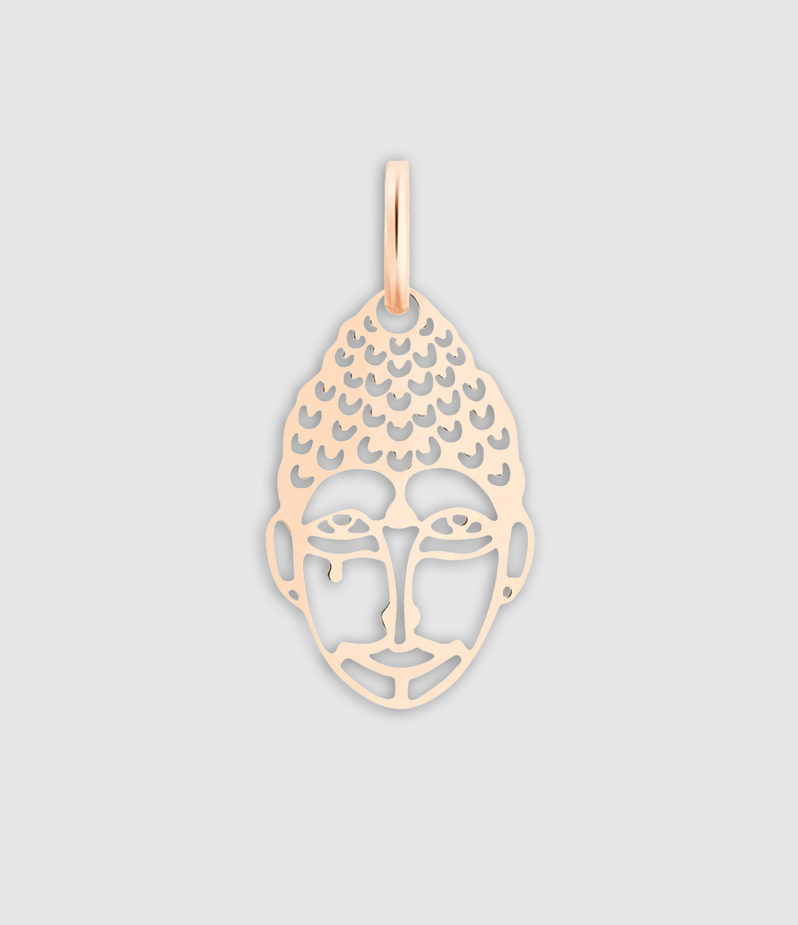 Pendentif Mini Bouddha Or Rose
