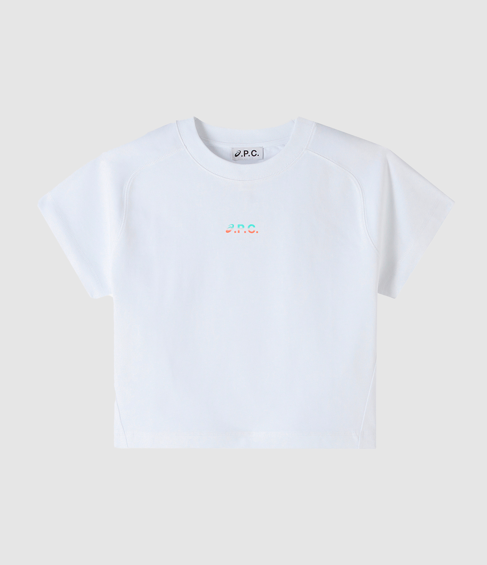 Tee-shirt Cloud Blanc, Collaboration A.P.C x Asics