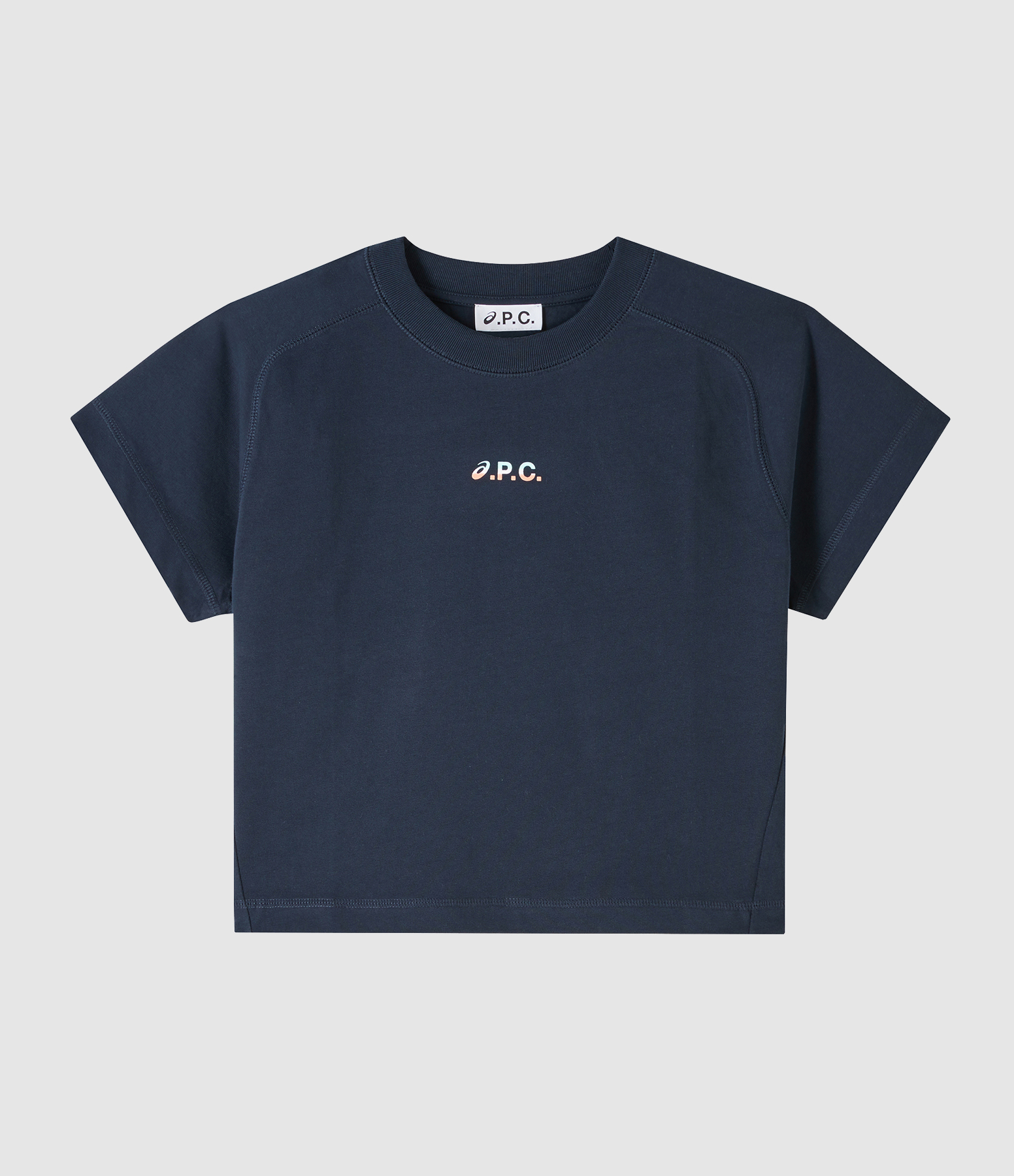 Tee-shirt Cloud Dark Navy, Collaboration A.P.C x Asics