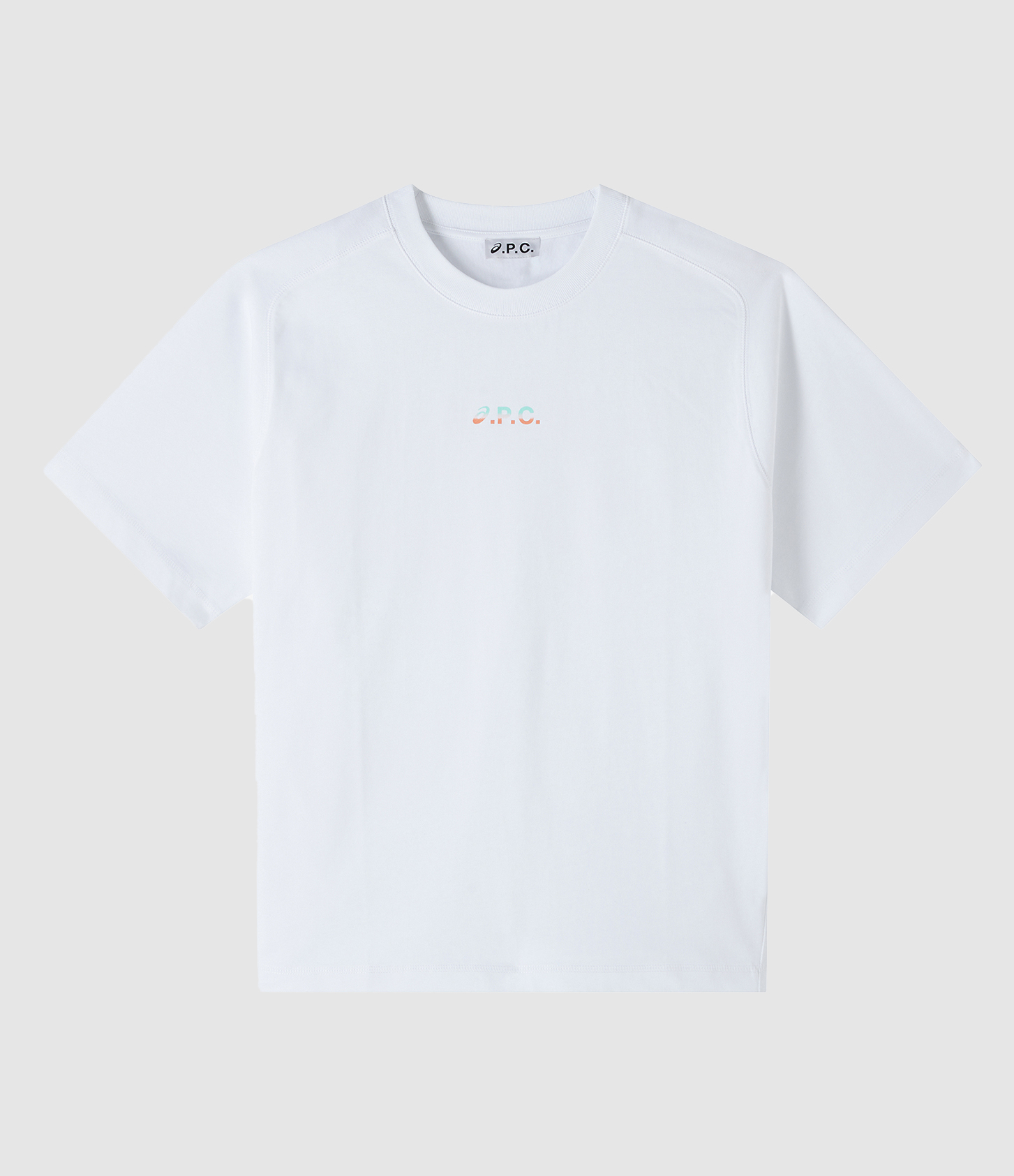 Tee-shirt Wind Blanc, Collaboration A.P.C x Asics