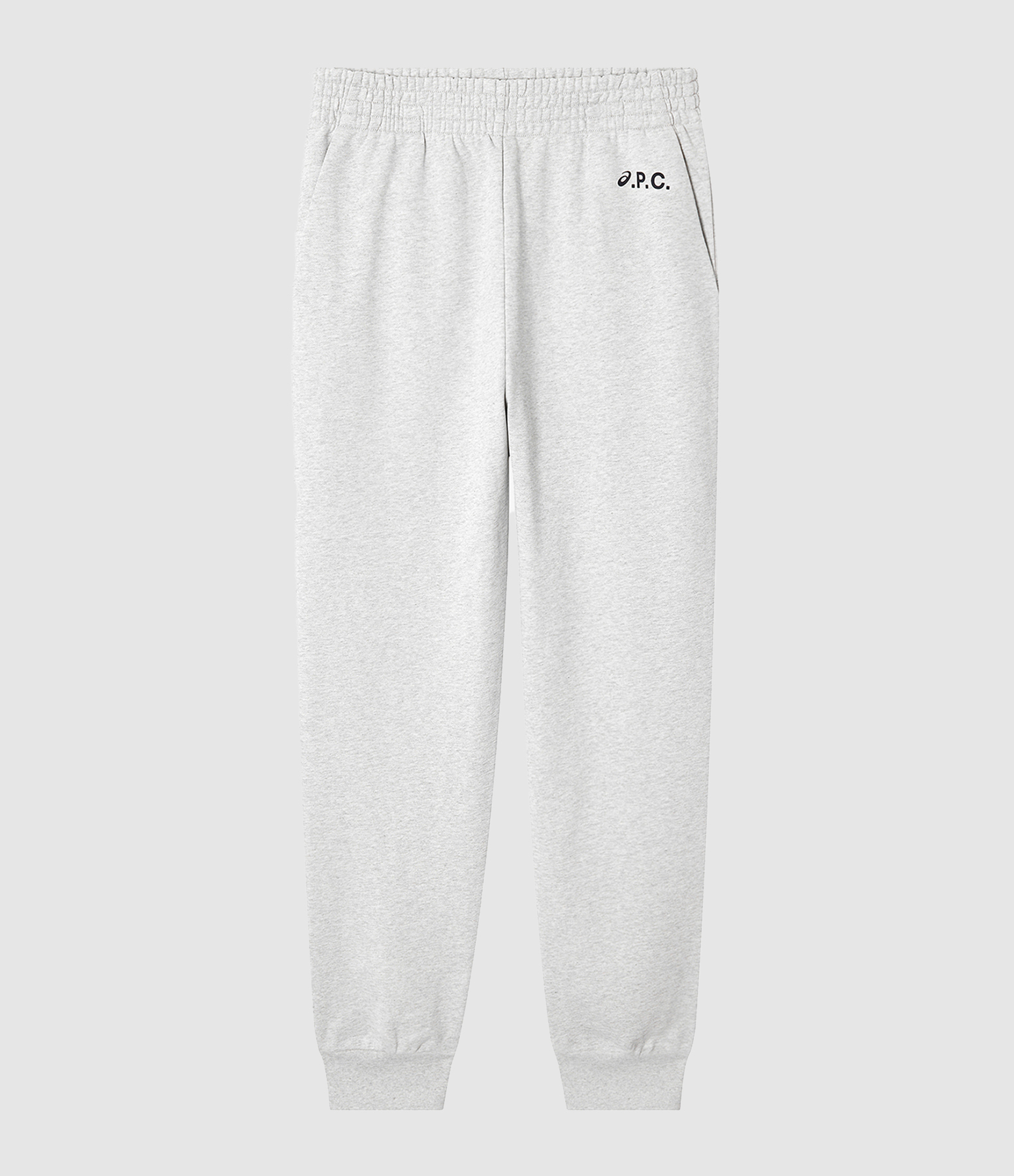 Jogging Hill Gris Clair Chiné, Collaboration A.P.C x Asics