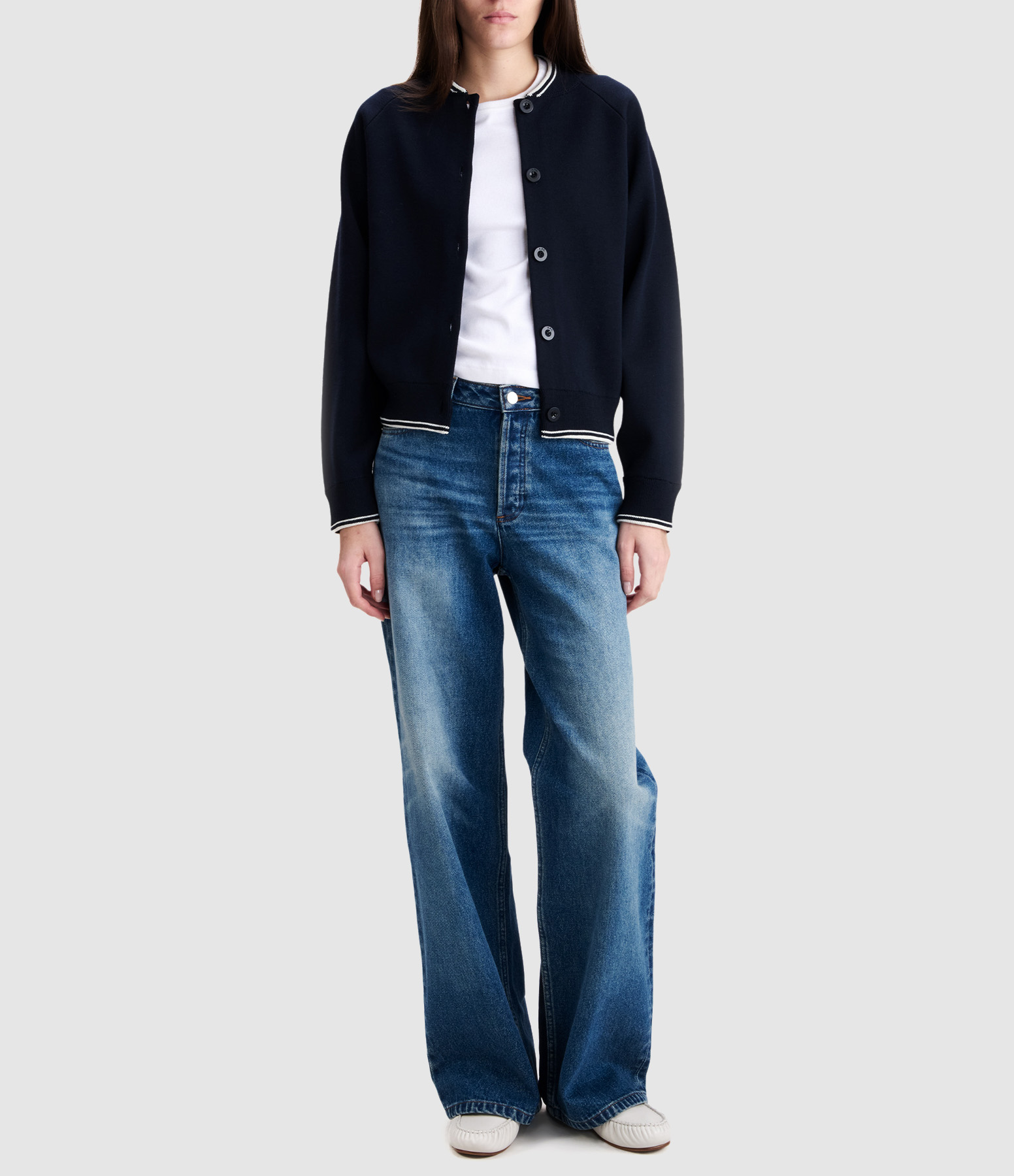Jean Elisabeth Washed Indigo