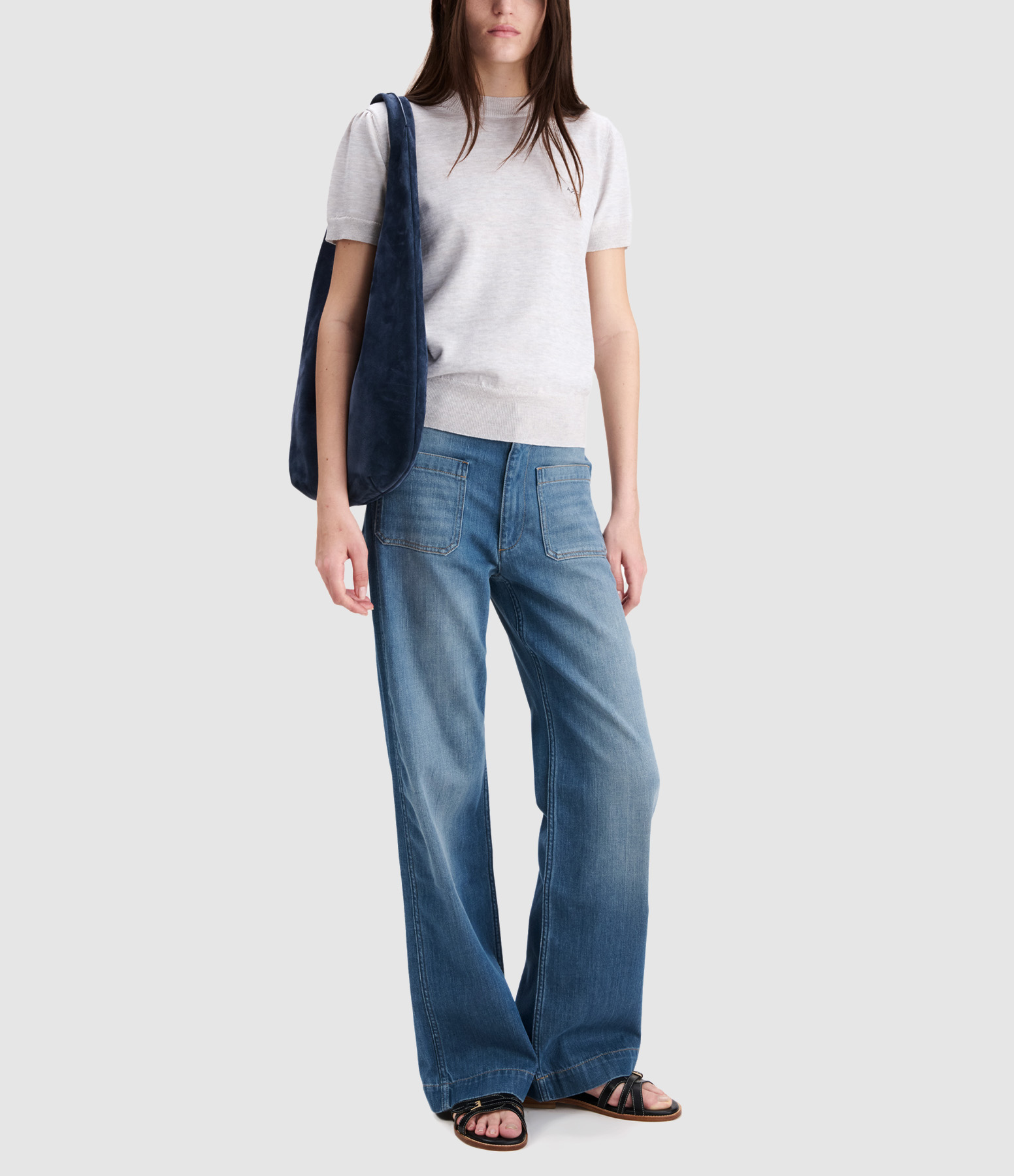 Jean Victoria Washed Indigo