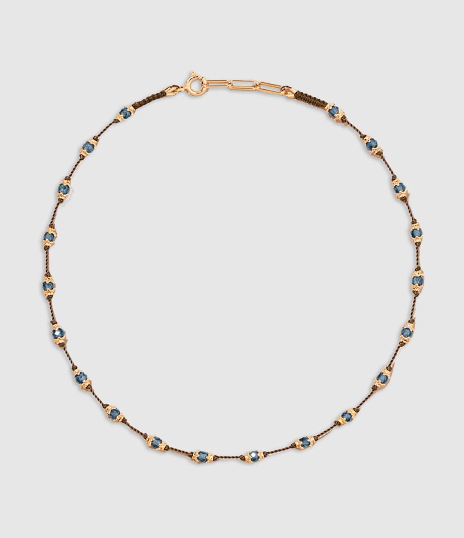 Collier Peony Santa Maria Aigue Marine