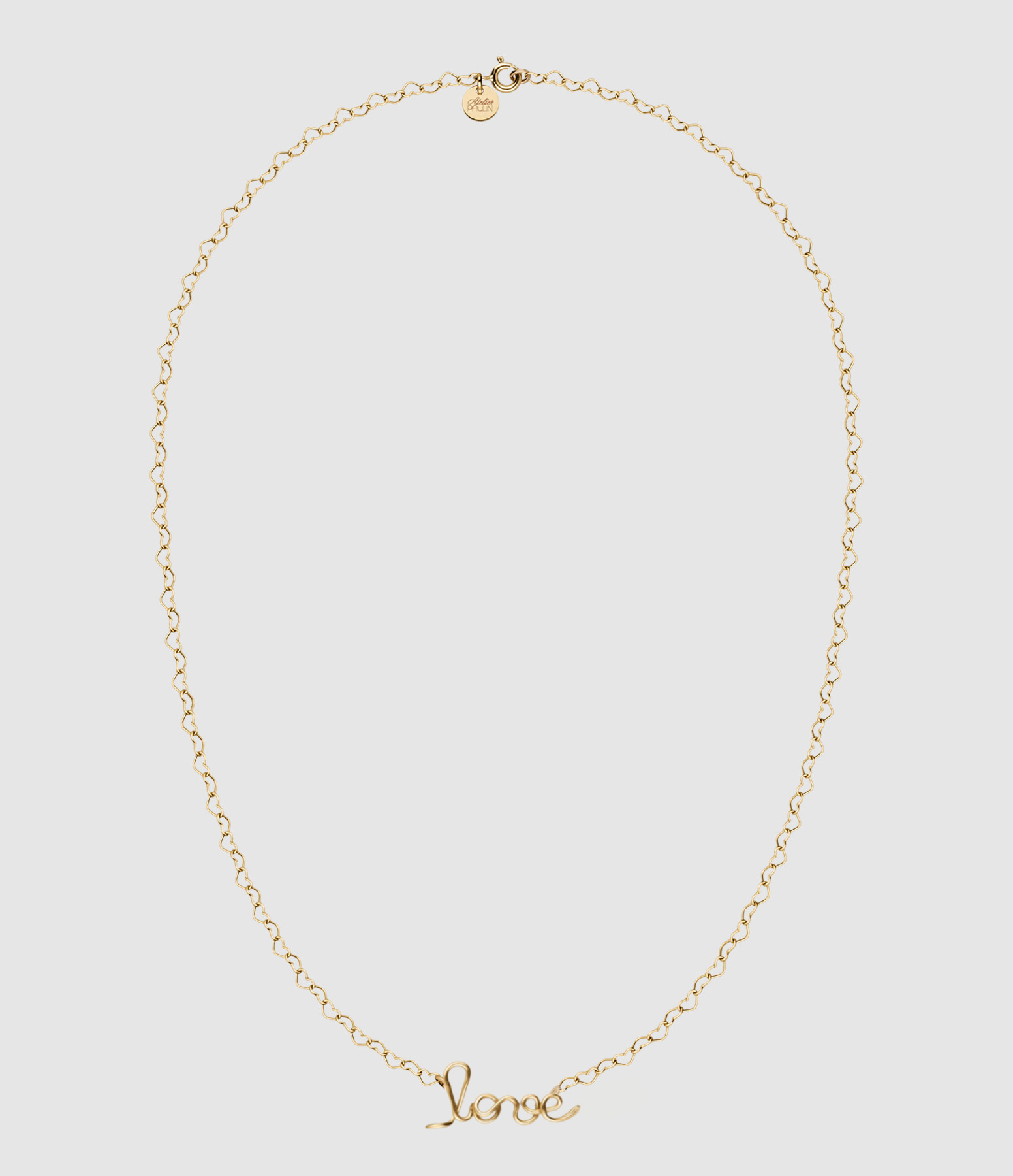 Collier Richelieu Chaîne Cœur Love Gold Field