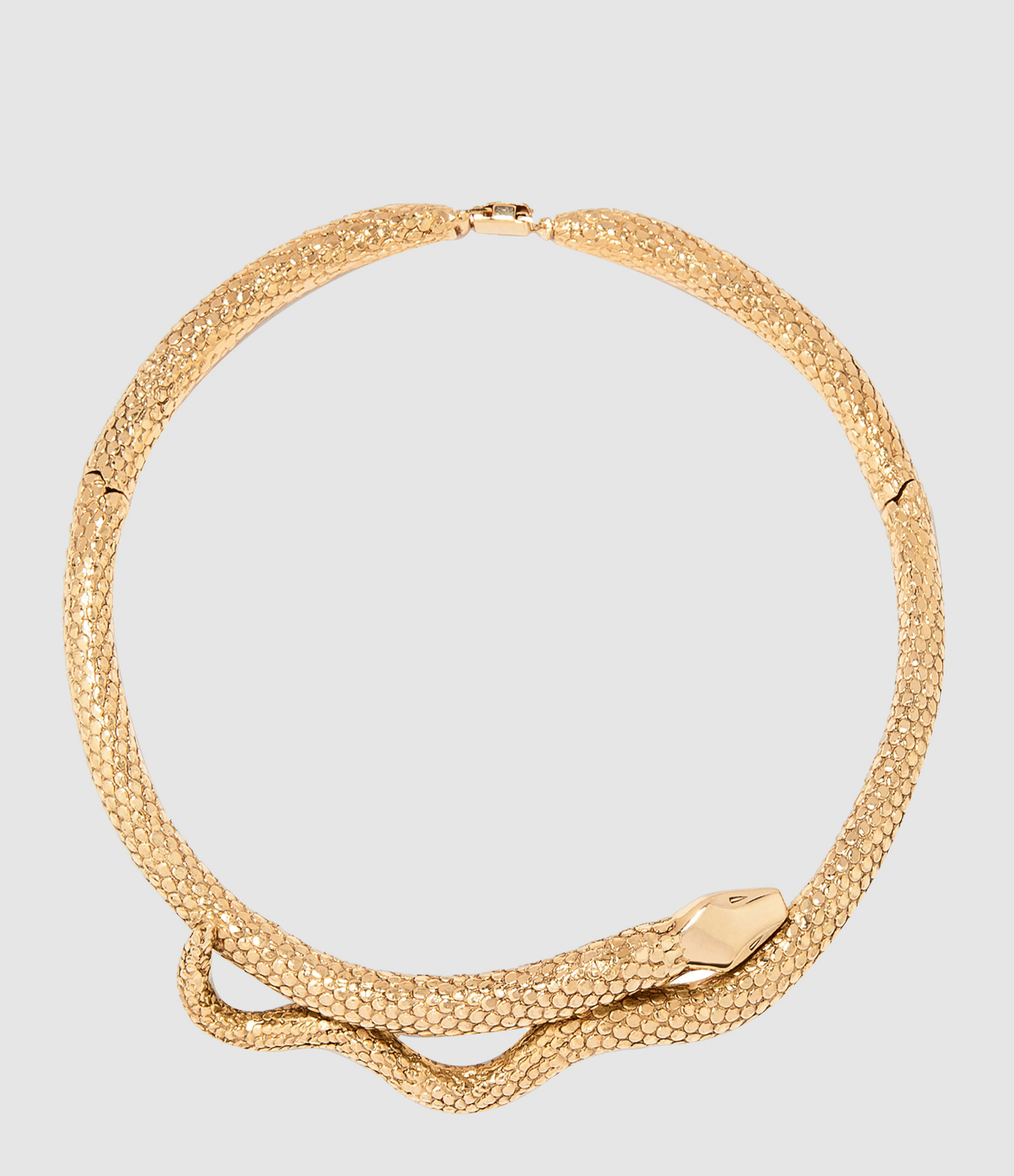 Collier Tao Serpent Doré