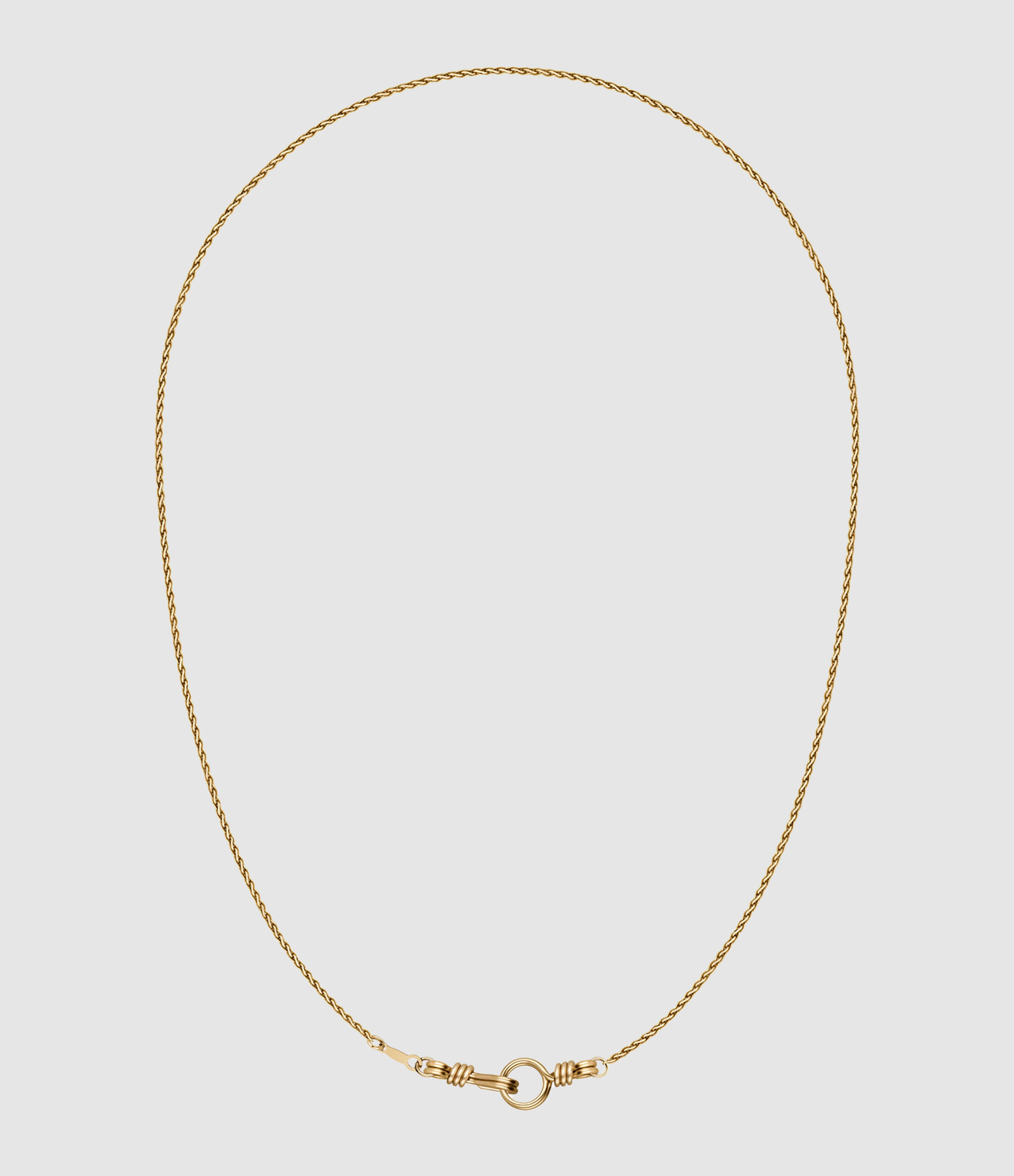 Collier Chaîne Rope Attache-moi Gold Filled