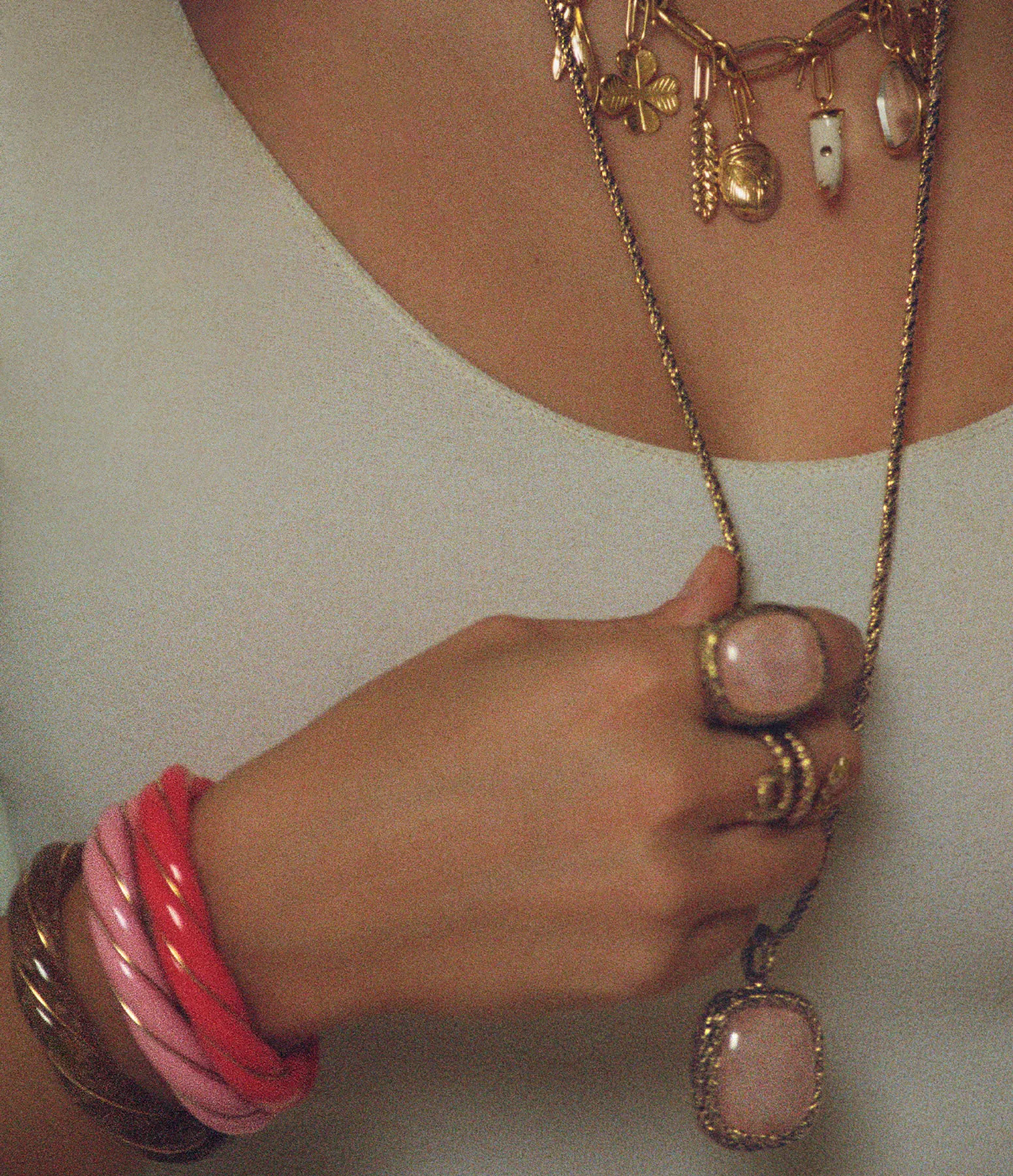 Charm Aurélie Trèfle Doré