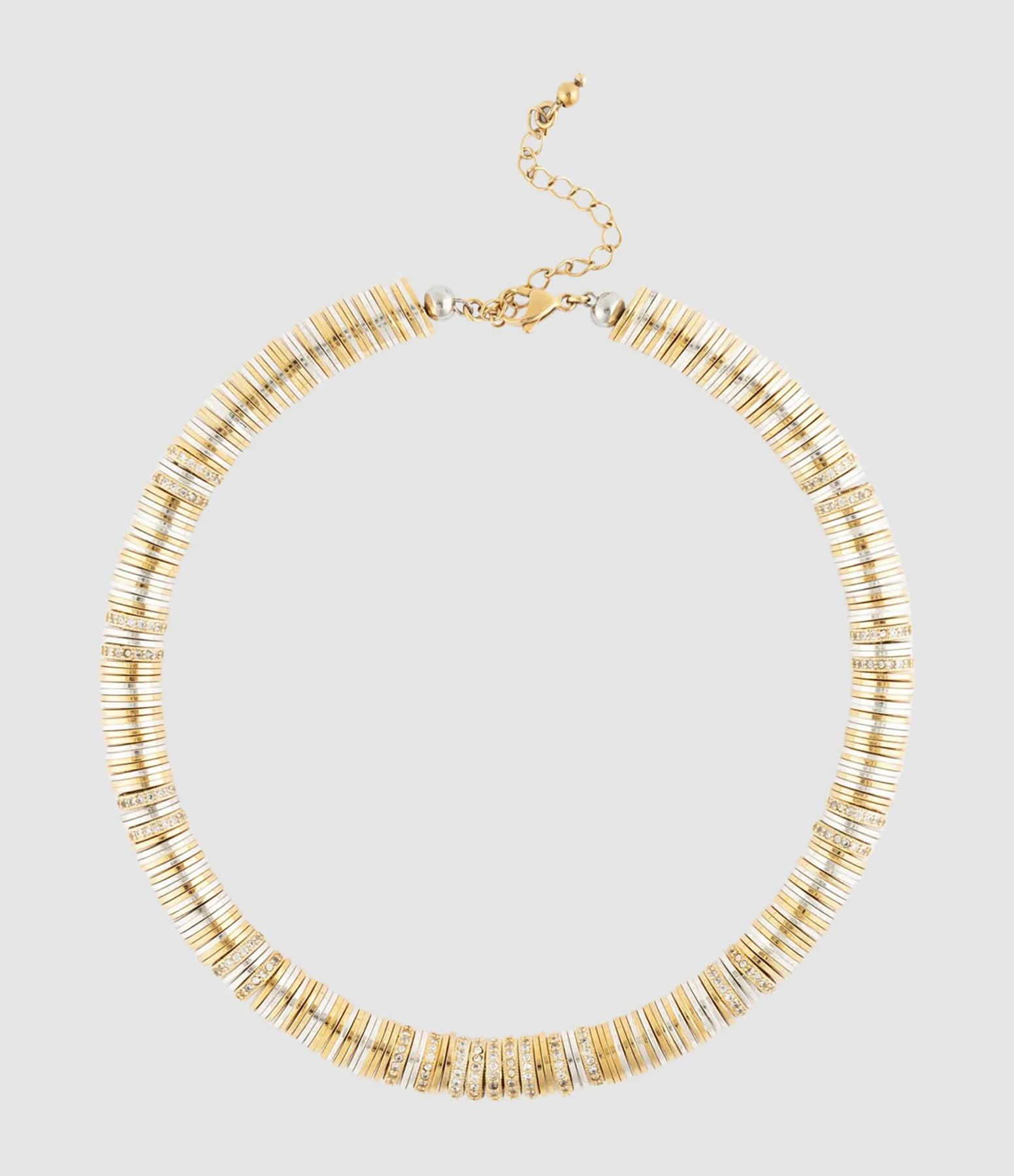 Collier Rondelles Doré