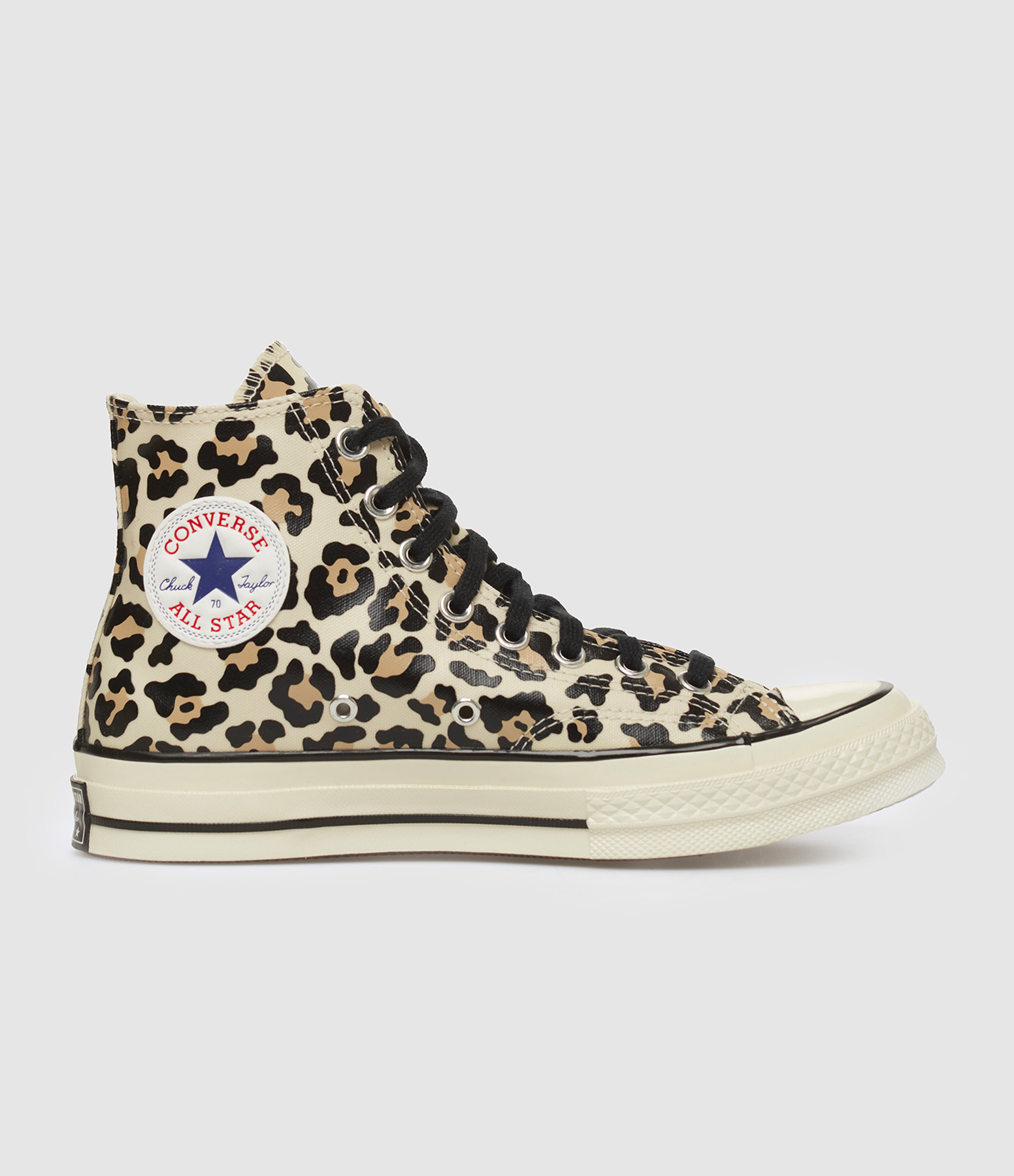 Baskets Chuck 70 Hi Egret Light Fawn Black