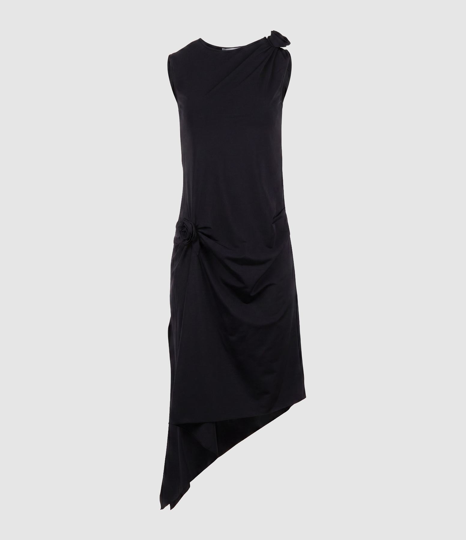 Robe Relaxed Flower Black