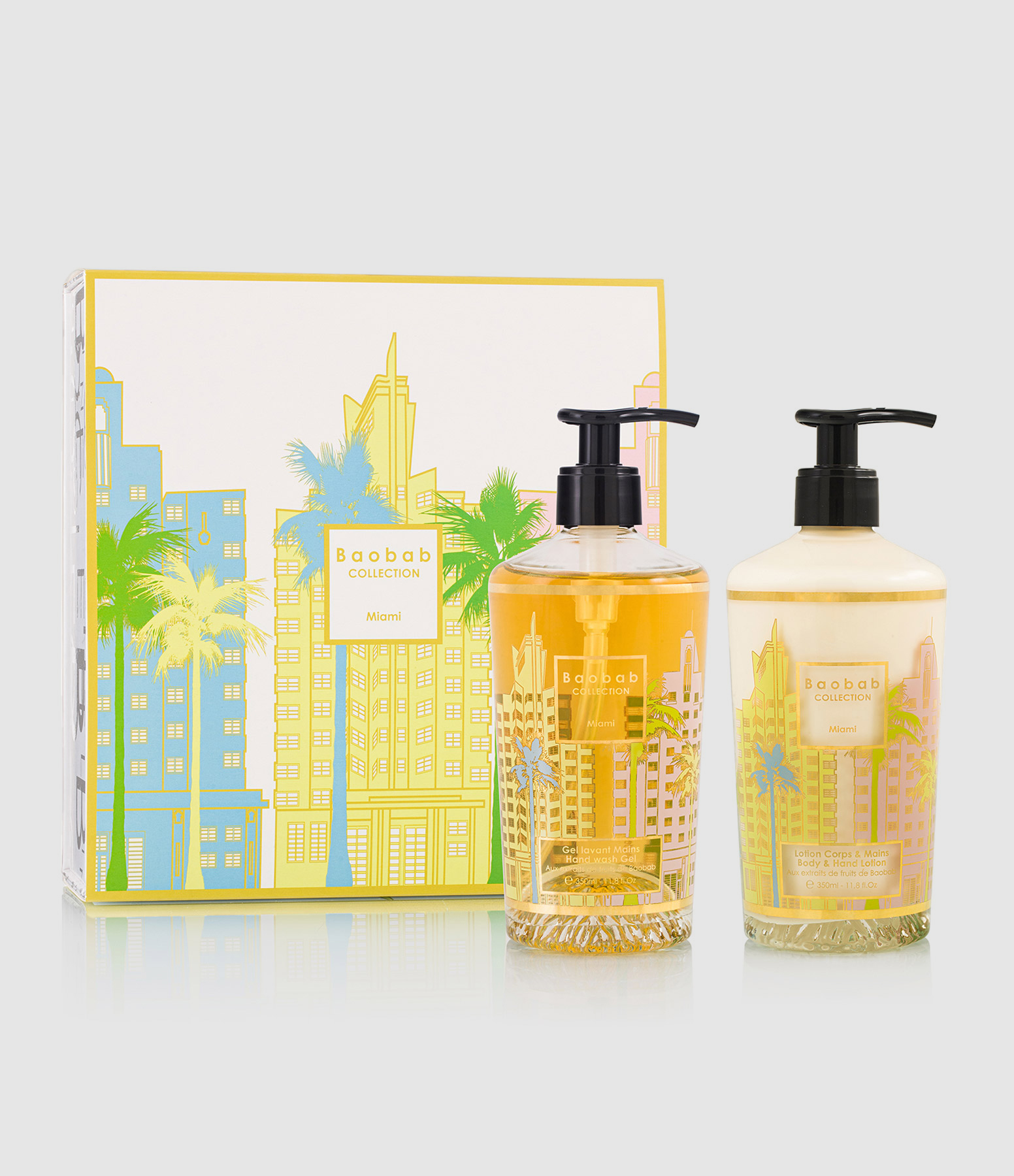 Coffret Crème Main & Corps et Savon Liquide Main Miami