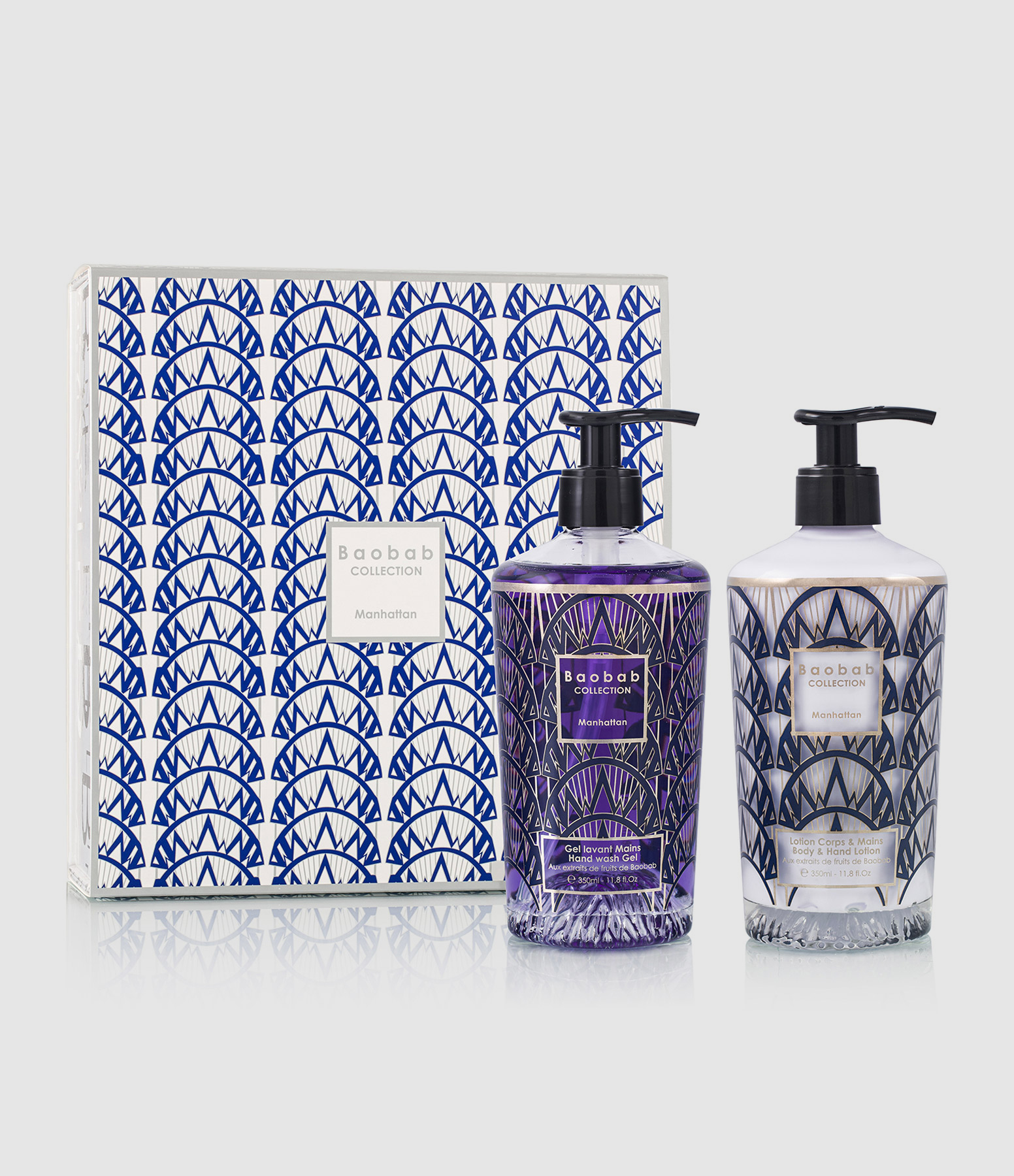Coffret Crème Main & Corps et Savon Liquide Main Manhattan