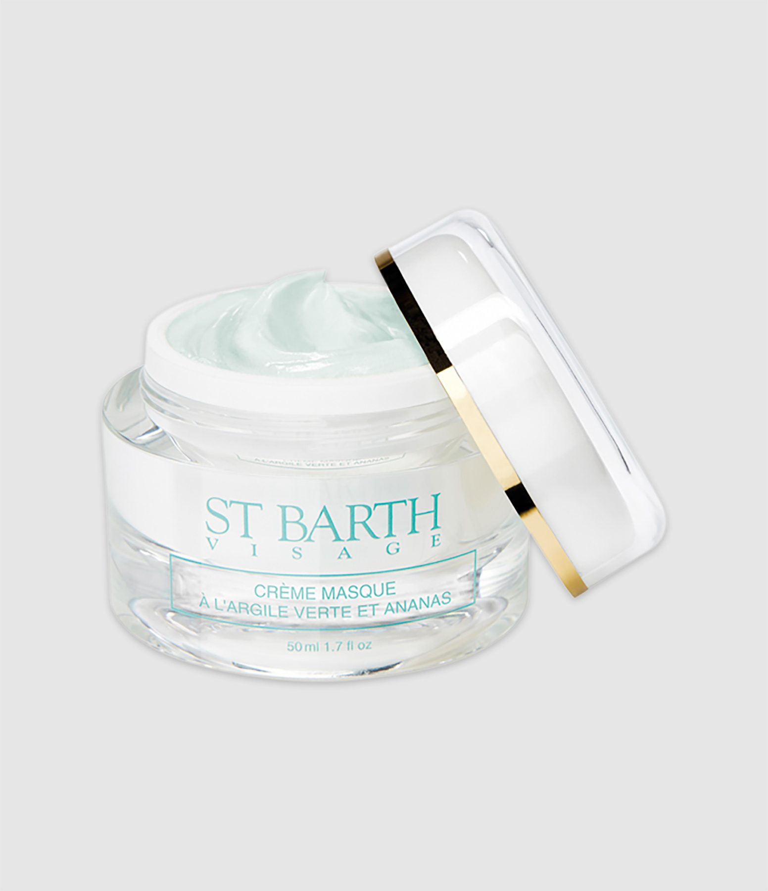 Crème Masque Argile Verte et Ananas, 50ml