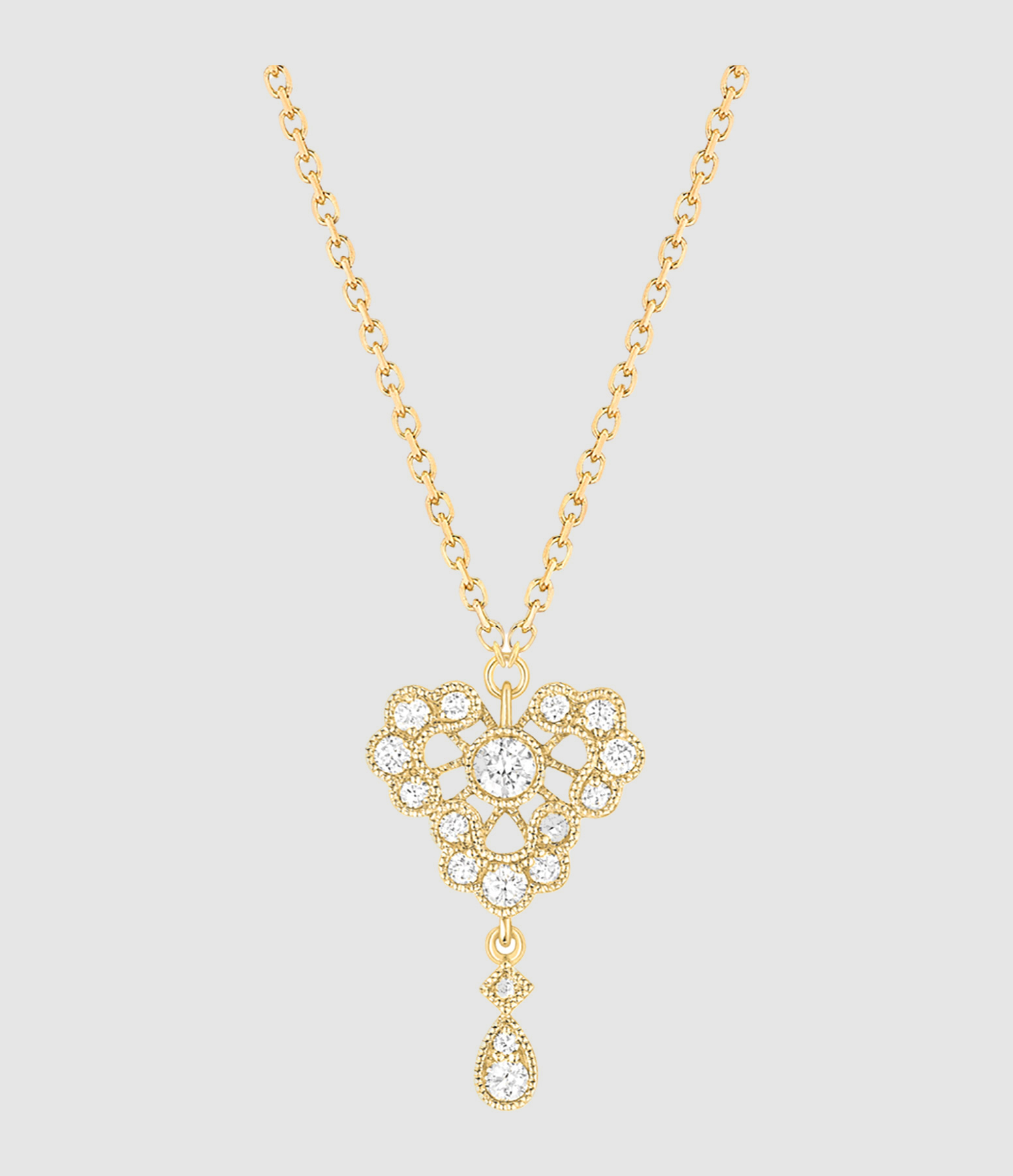 Collier Crush Diamants Or Jaune