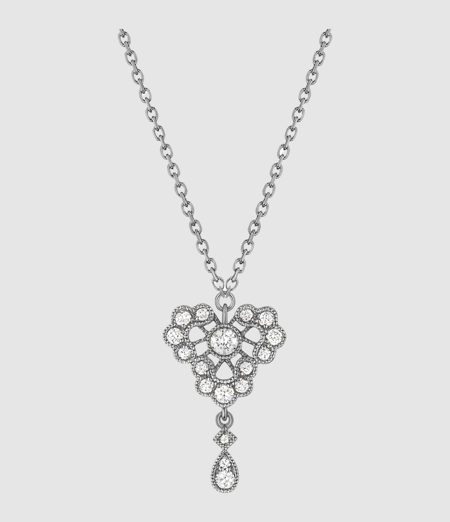 Collier Crush Diamants Or Noir