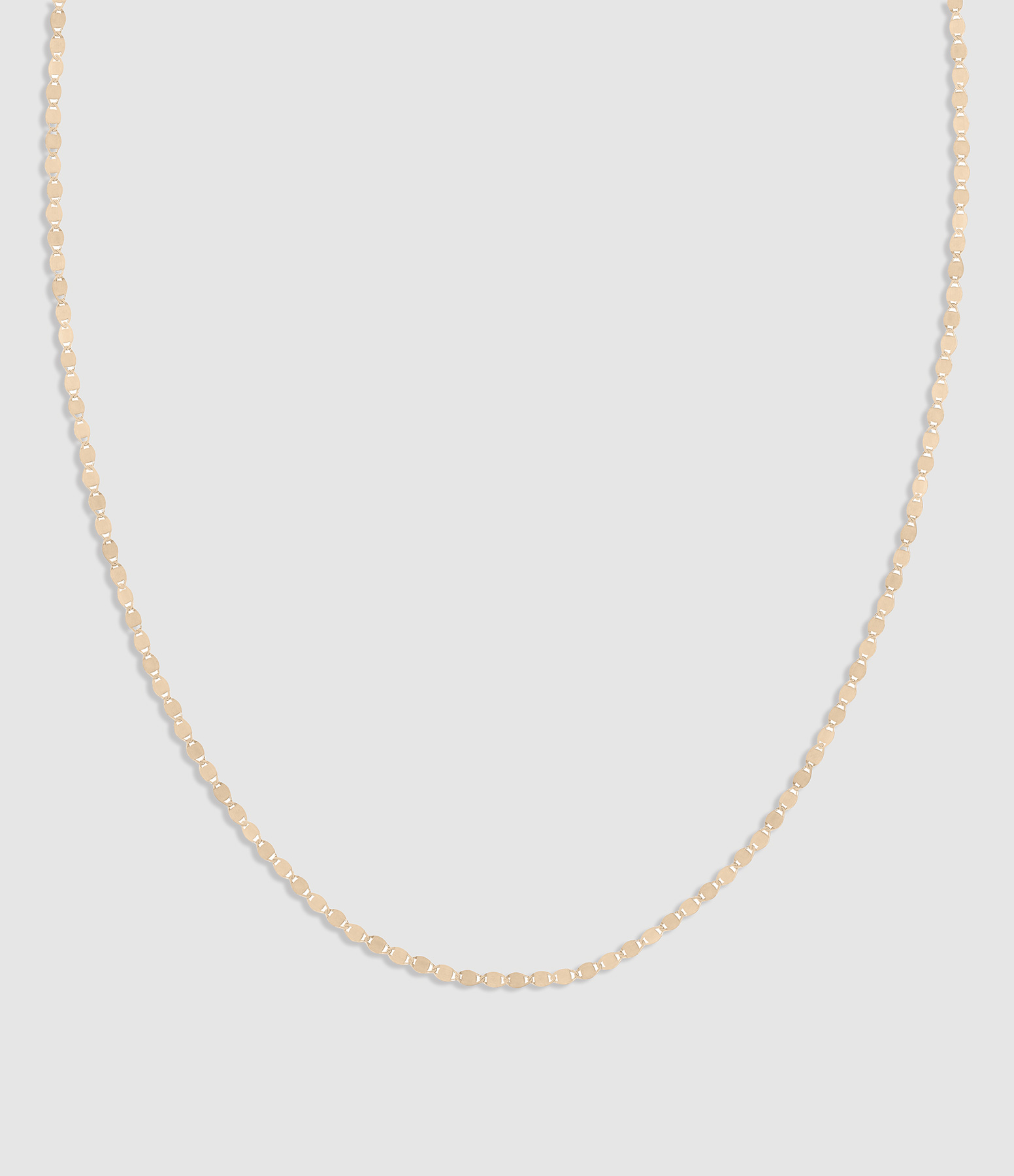 Collier Skin Tattoo Or Rose 60 cm